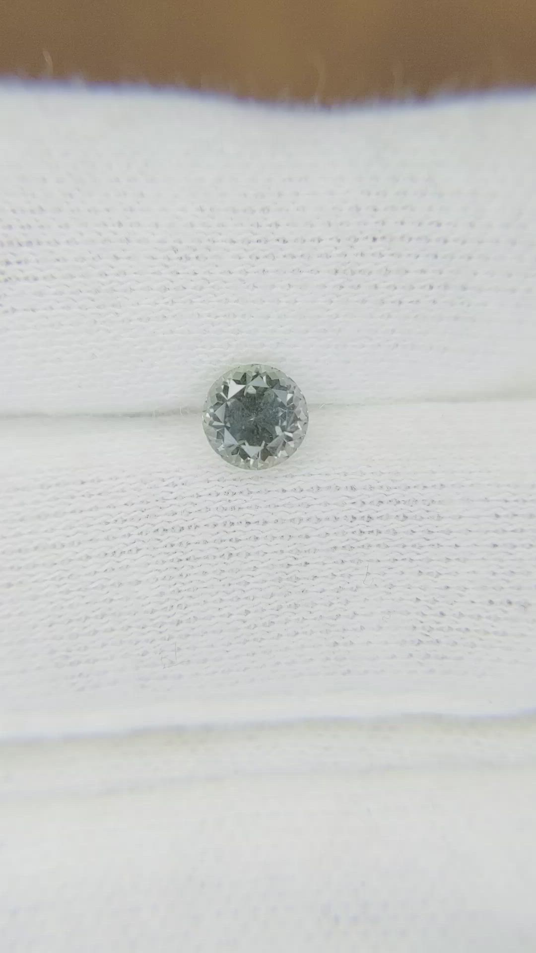 0.76 Ct. Sapphire from Montana Size Video