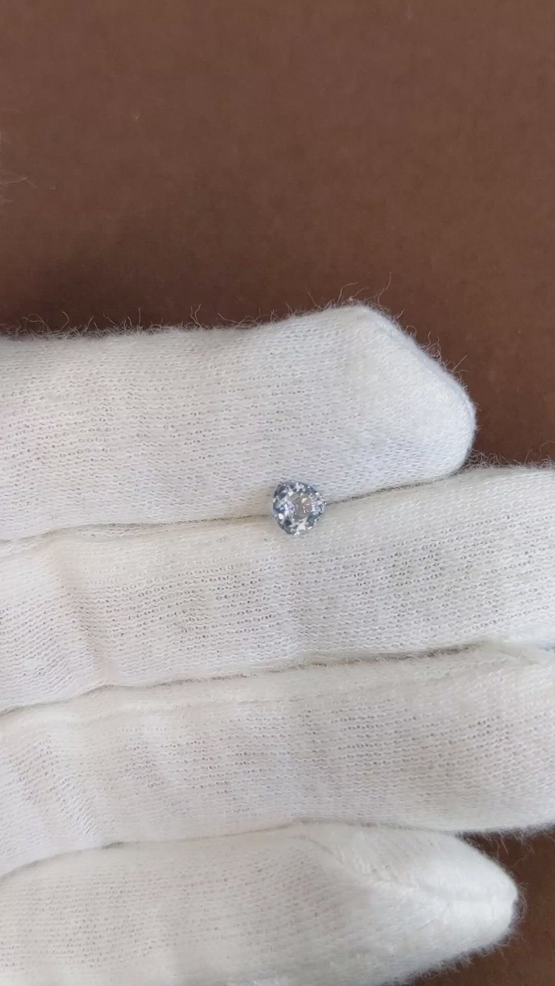0.54 Ct. Sapphire from Montana Size Video