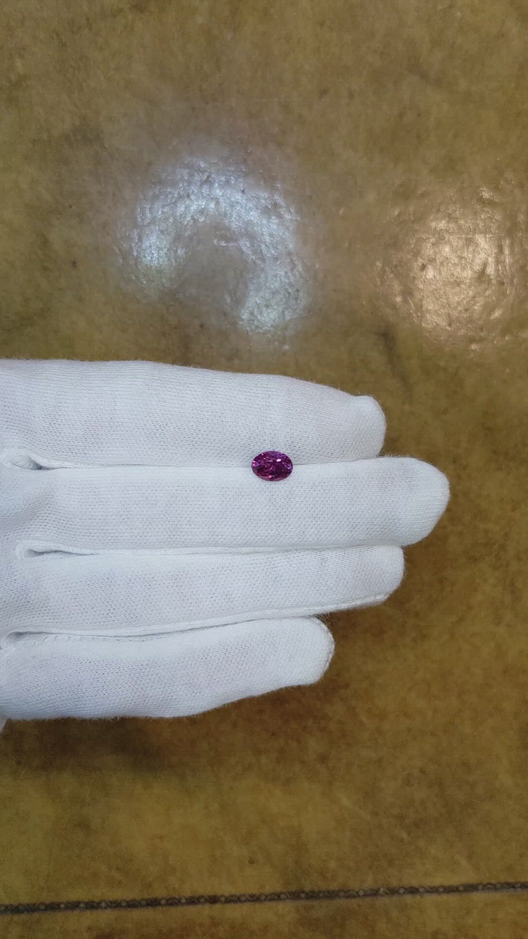 1.41 Ct. Sapphire from Ceylon (Sri Lanka) Size Video