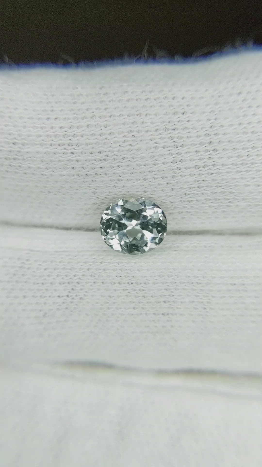 1.02 Ct. Bluish Green Sapphire from Montana Size Video