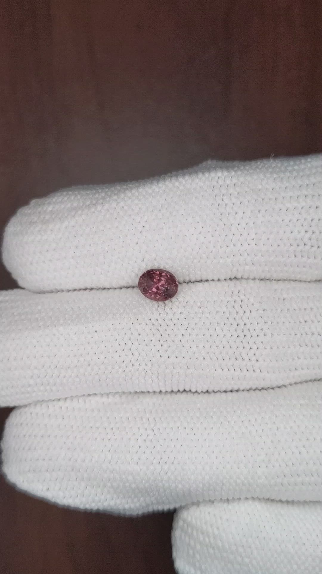 0.78 Ct. Sapphire from Montana Size Video