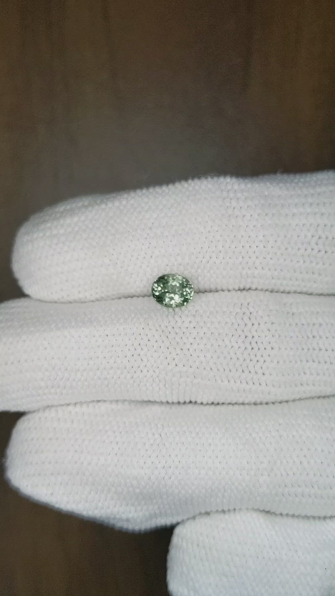0.77 Ct. Sapphire from Montana Size Video