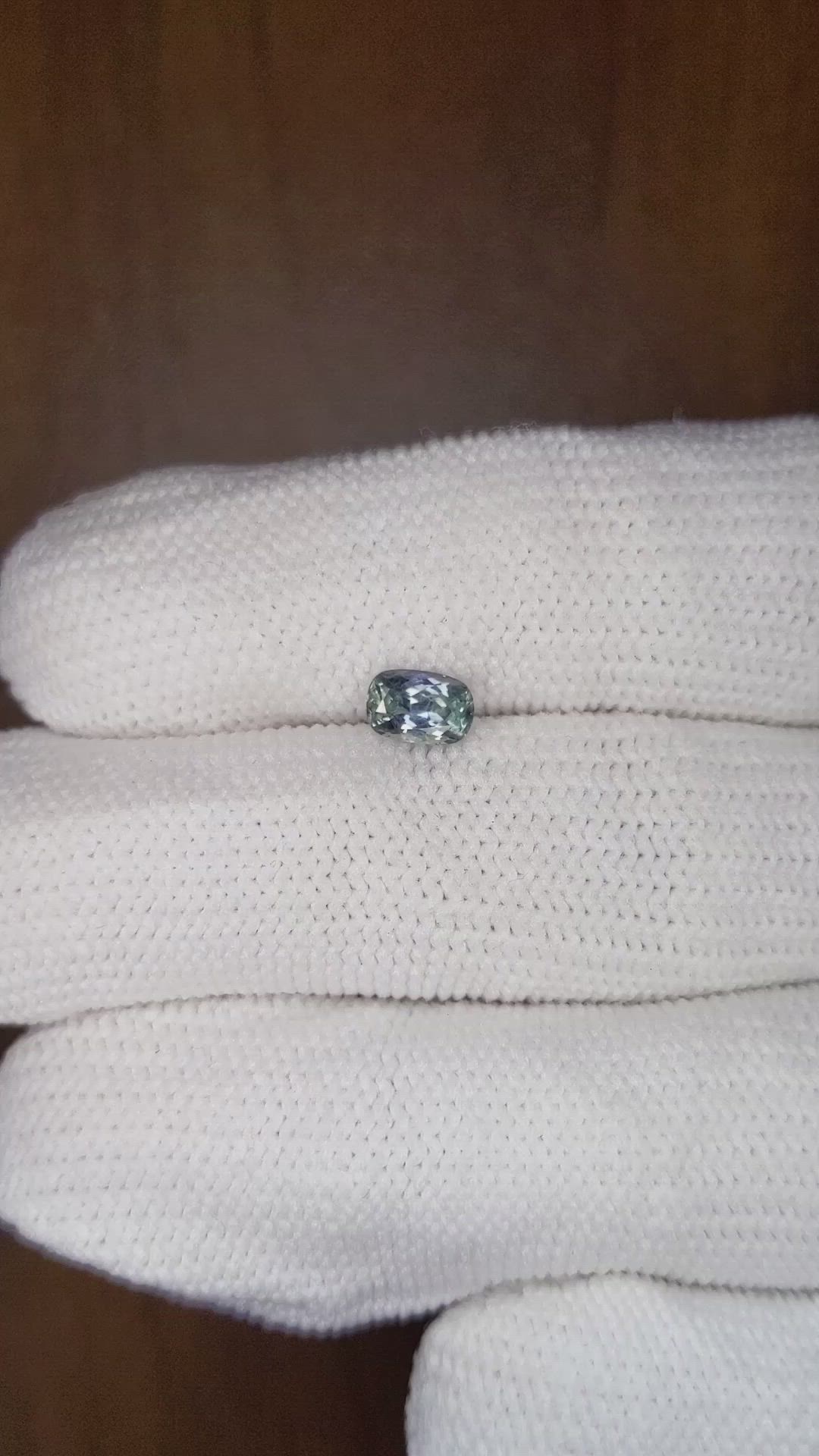0.77 Ct. Sapphire from Montana Size Video