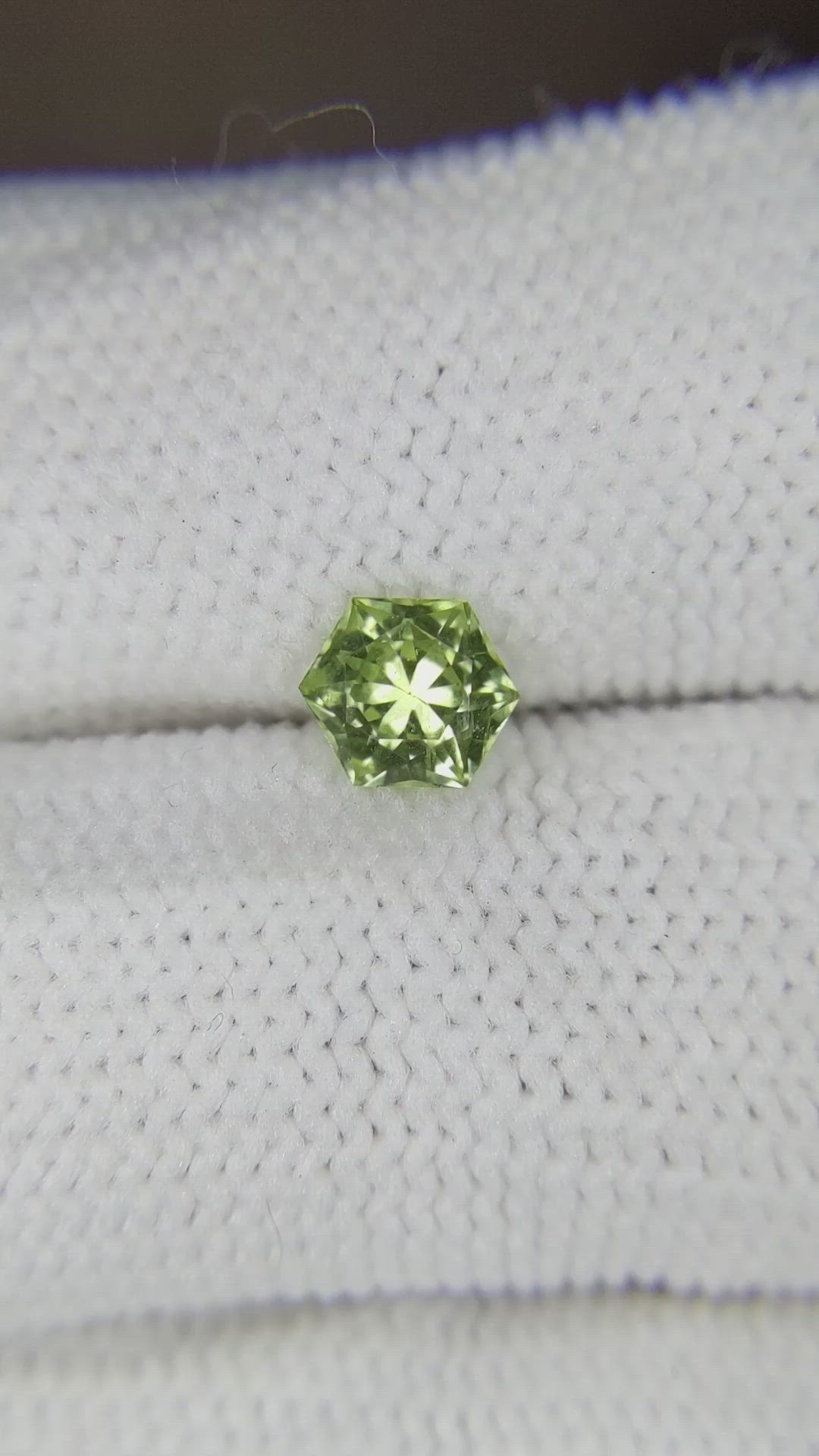 0.76 Ct. Sapphire from Montana Size Video