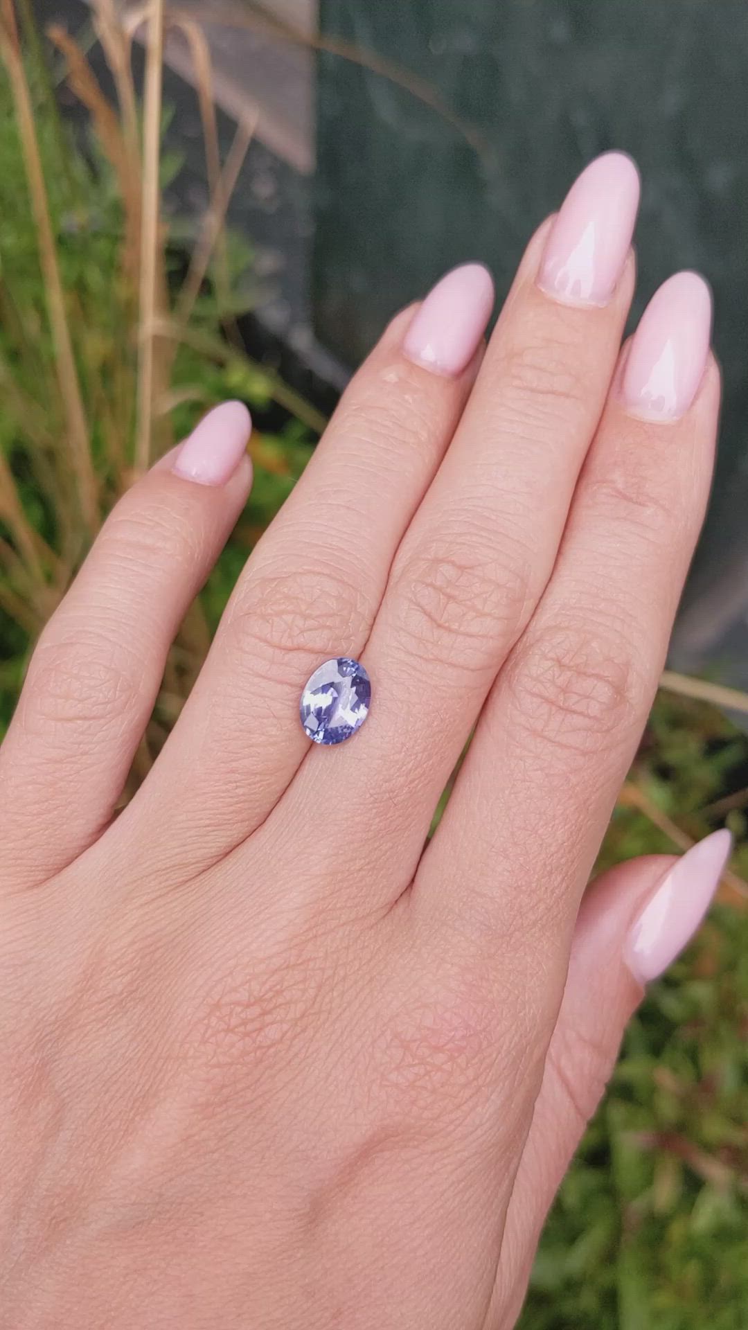 2.28 Ct. Color Change Sapphire from Ceylon (Sri Lanka) Size Video