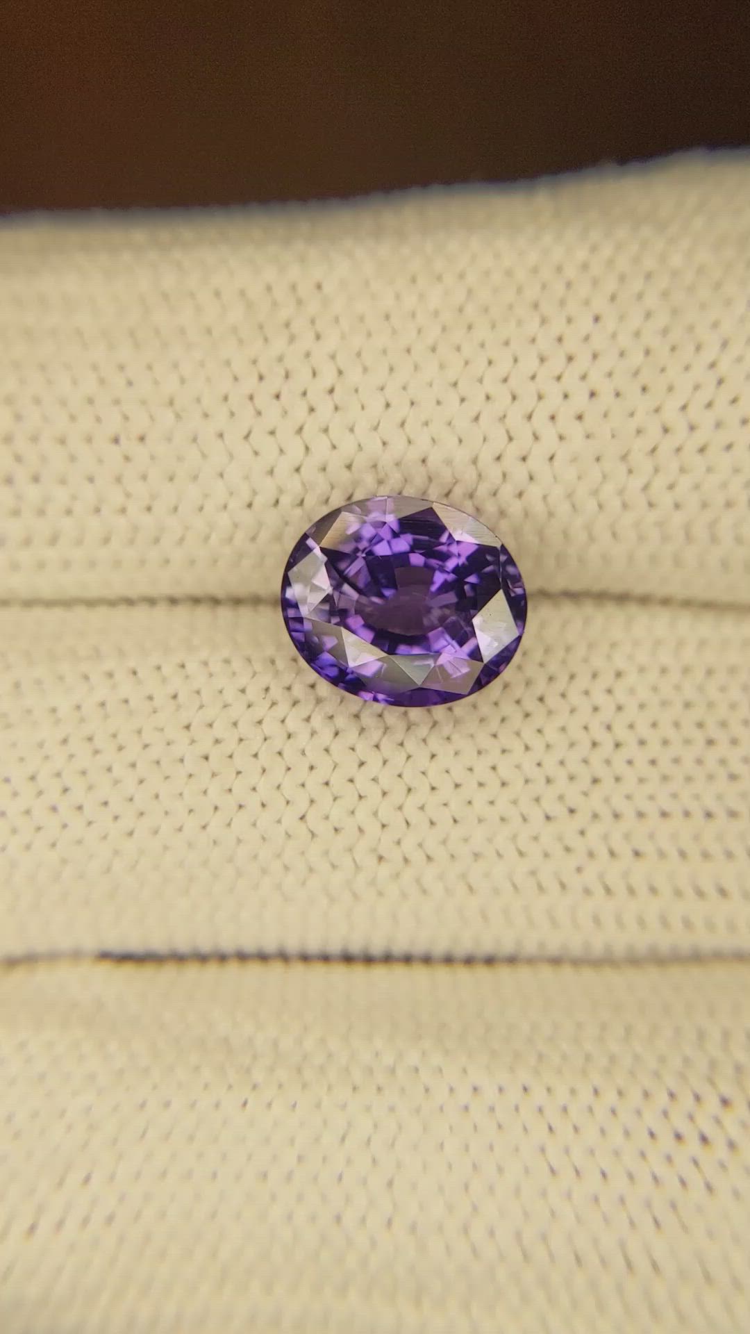 4.16 Ct. Color Change Sapphire from Ceylon (Sri Lanka) Size Video