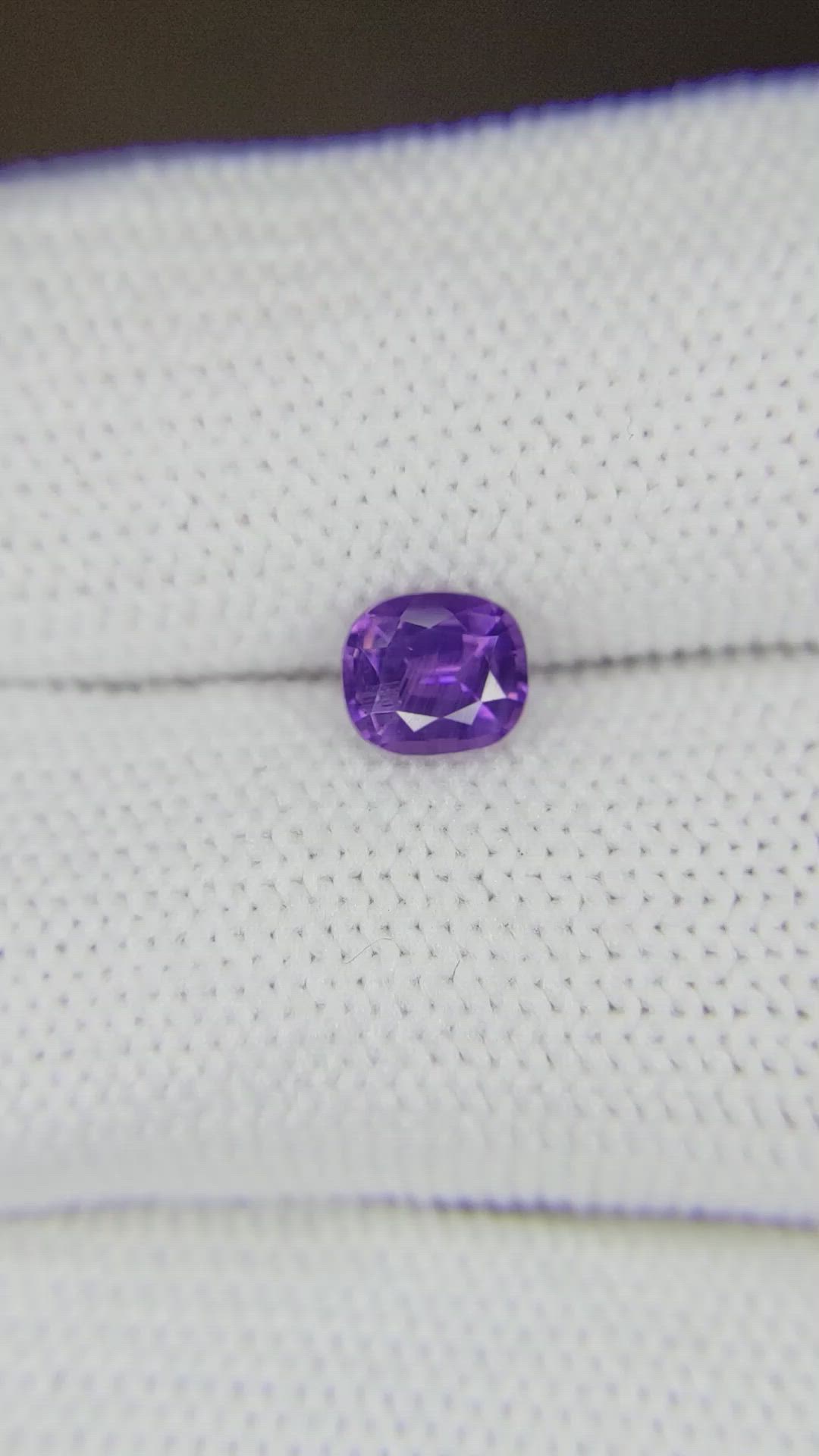 0.73 Ct. Color Change Sapphire from Ceylon (Sri Lanka) Size Video
