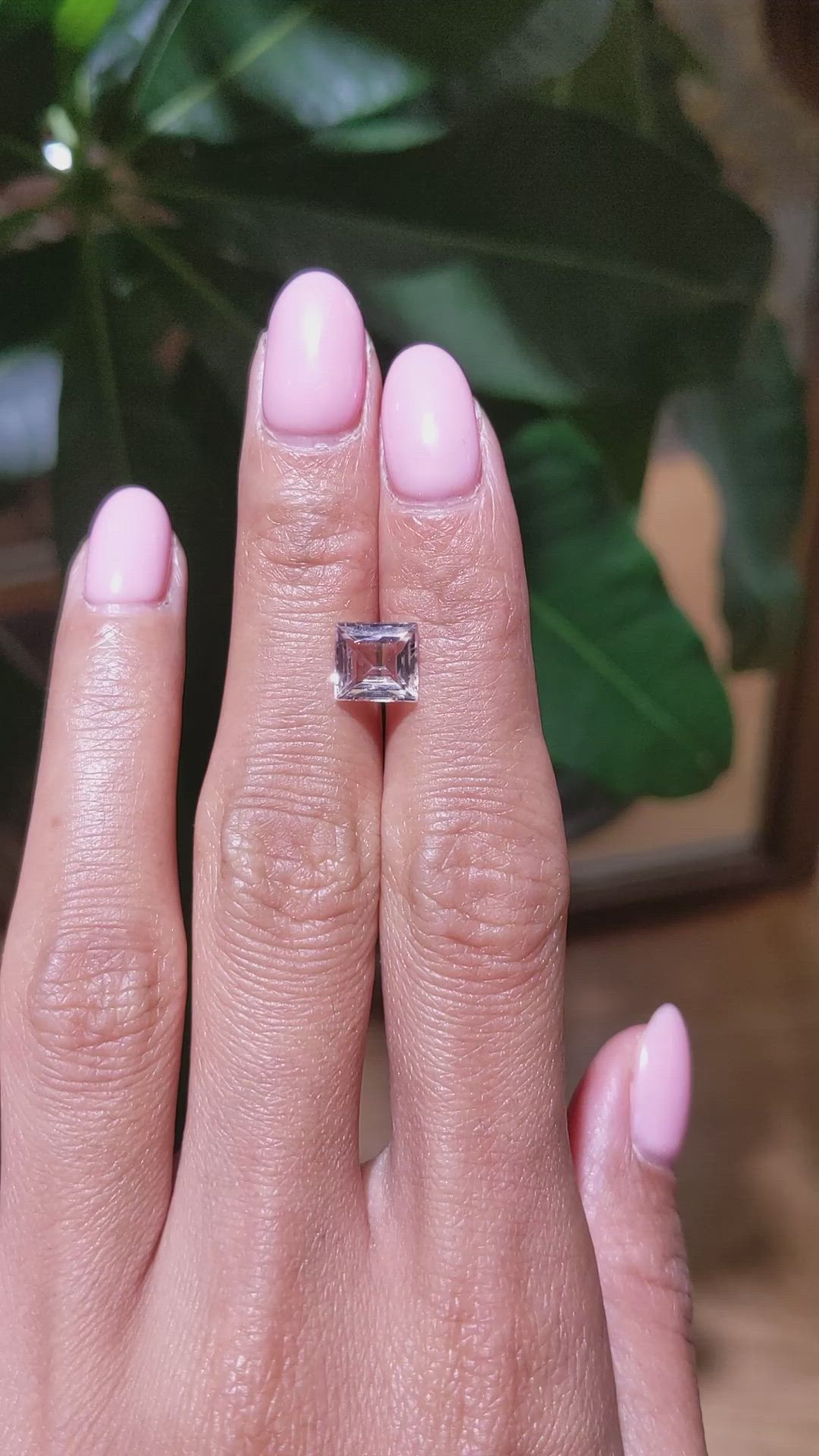 2.18 Ct. Peach Sapphire from Madagascar Size Video