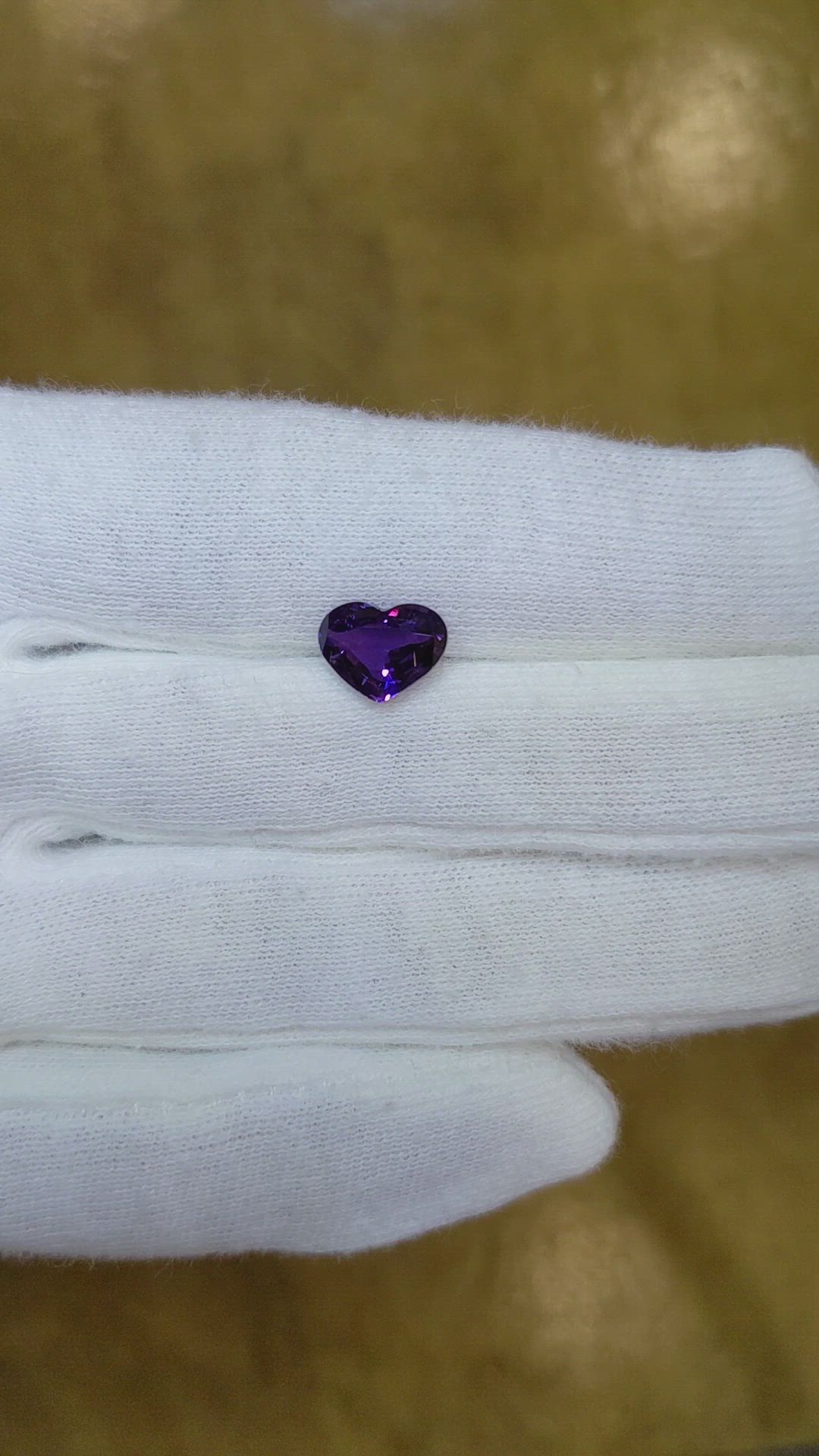2.05 Ct. Purple Sapphire from Ceylon (Sri Lanka) Size Video