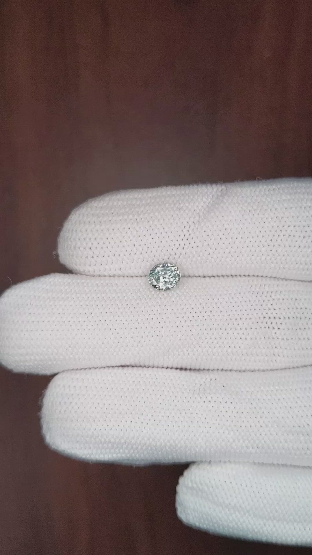 0.71 Ct. Sapphire from Montana Size Video