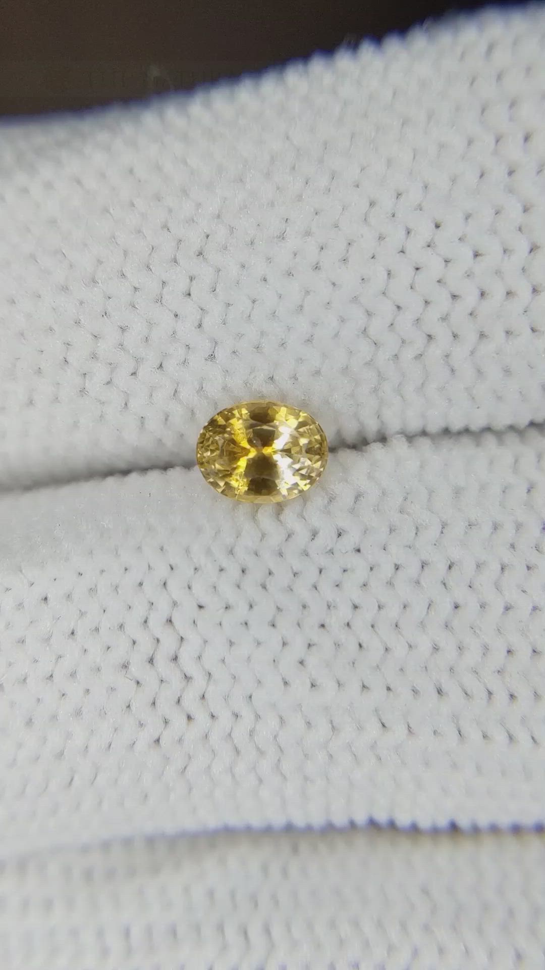 0.64 Ct. Orangish Brown Sapphire from Montana Size Video