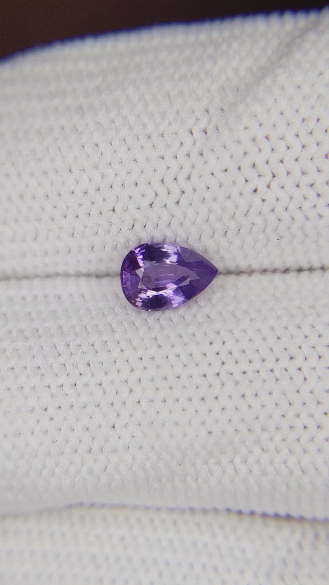 0.66 Ct. Color Change Sapphire from Ceylon (Sri Lanka) Size Video