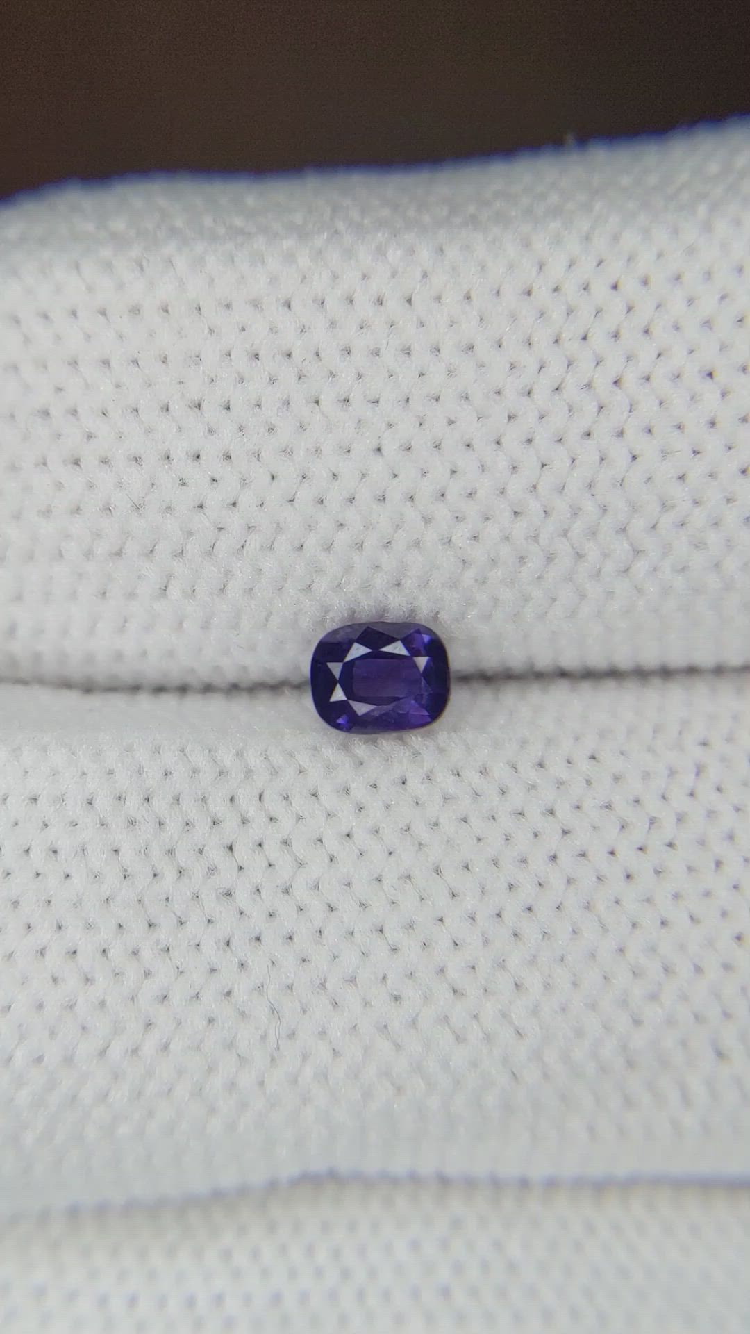 0.35 Ct. Color Change Sapphire from Ceylon (Sri Lanka) Size Video