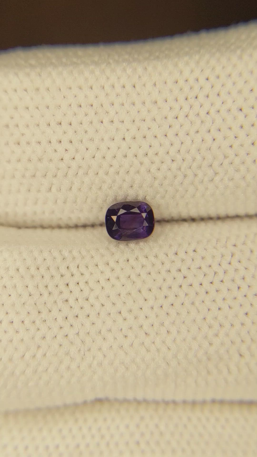 0.35 Ct. Color Change Sapphire from Ceylon (Sri Lanka) Size Video