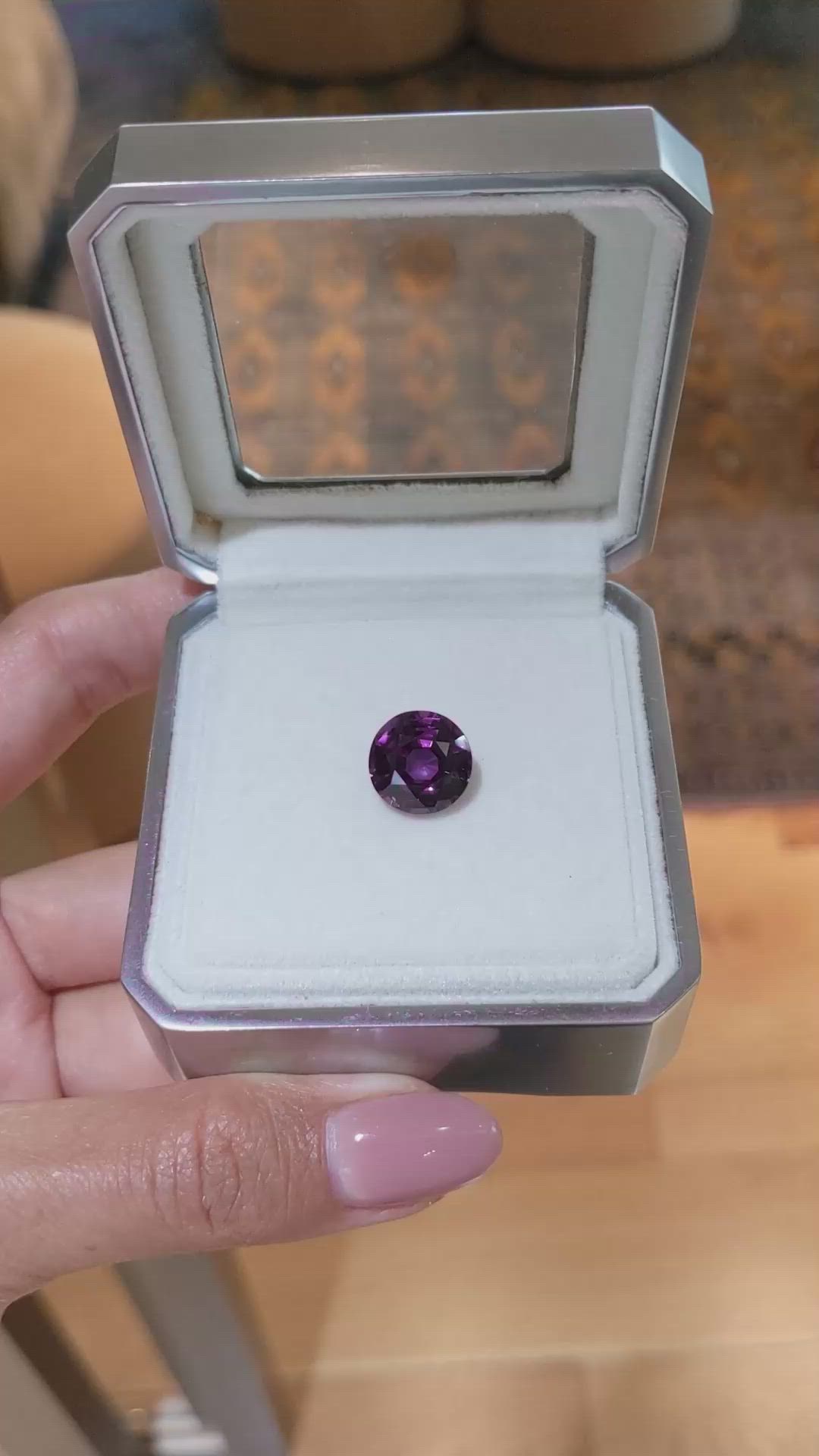 7.72 Ct. Color Change Sapphire from Madagascar Size Video