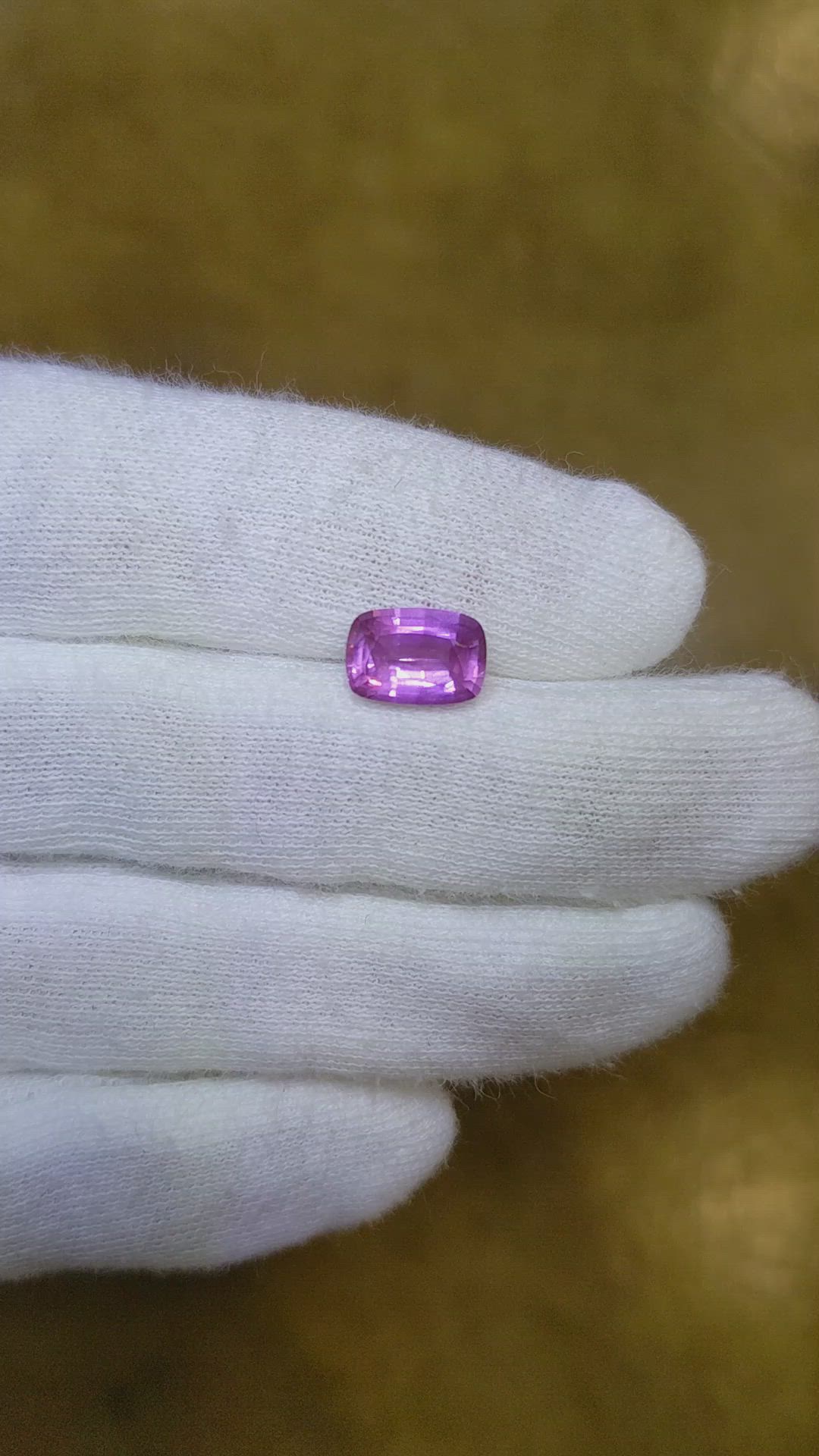 1.98 Ct. Purple Sapphire from Ceylon (Sri Lanka) Size Video