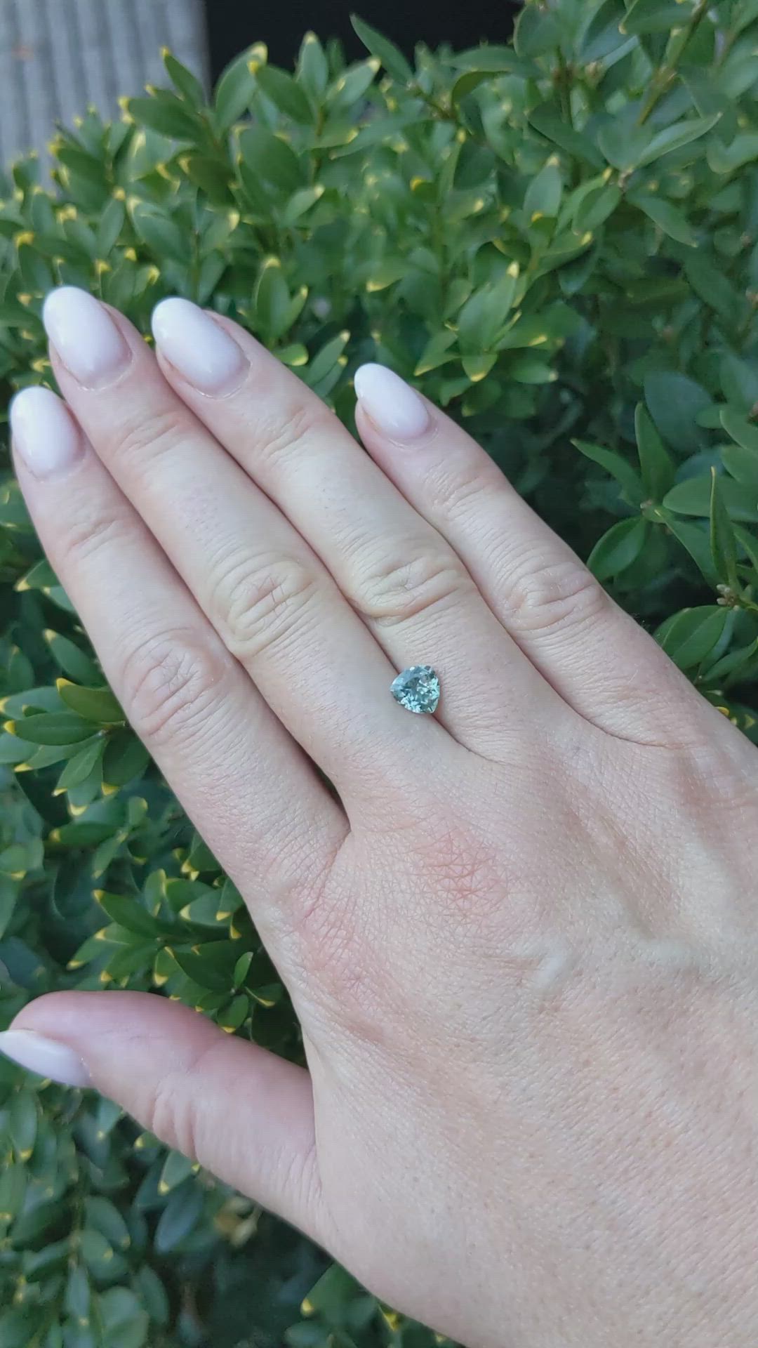 1.14 Ct. Green Sapphire from Montana Size Video