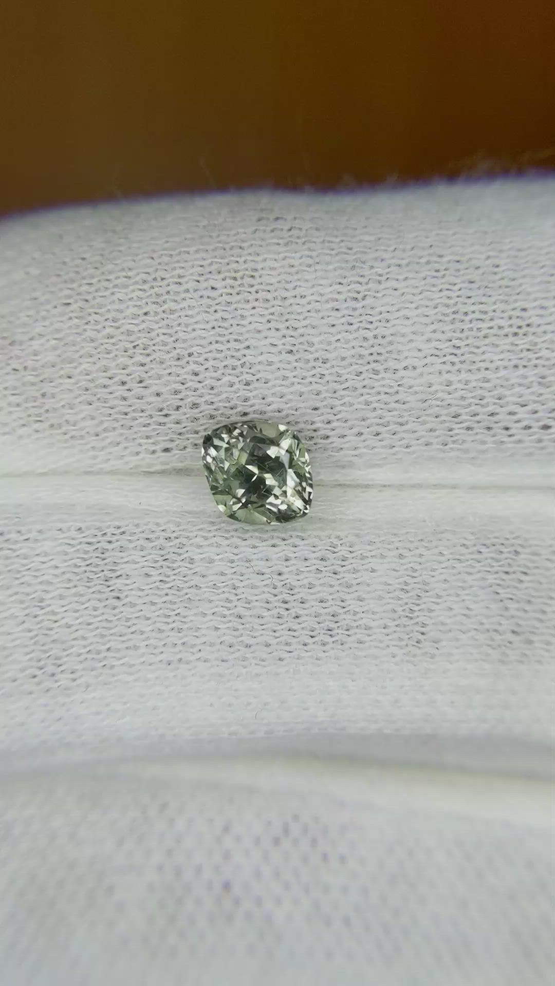 1.22 Ct. Sapphire from Montana Size Video