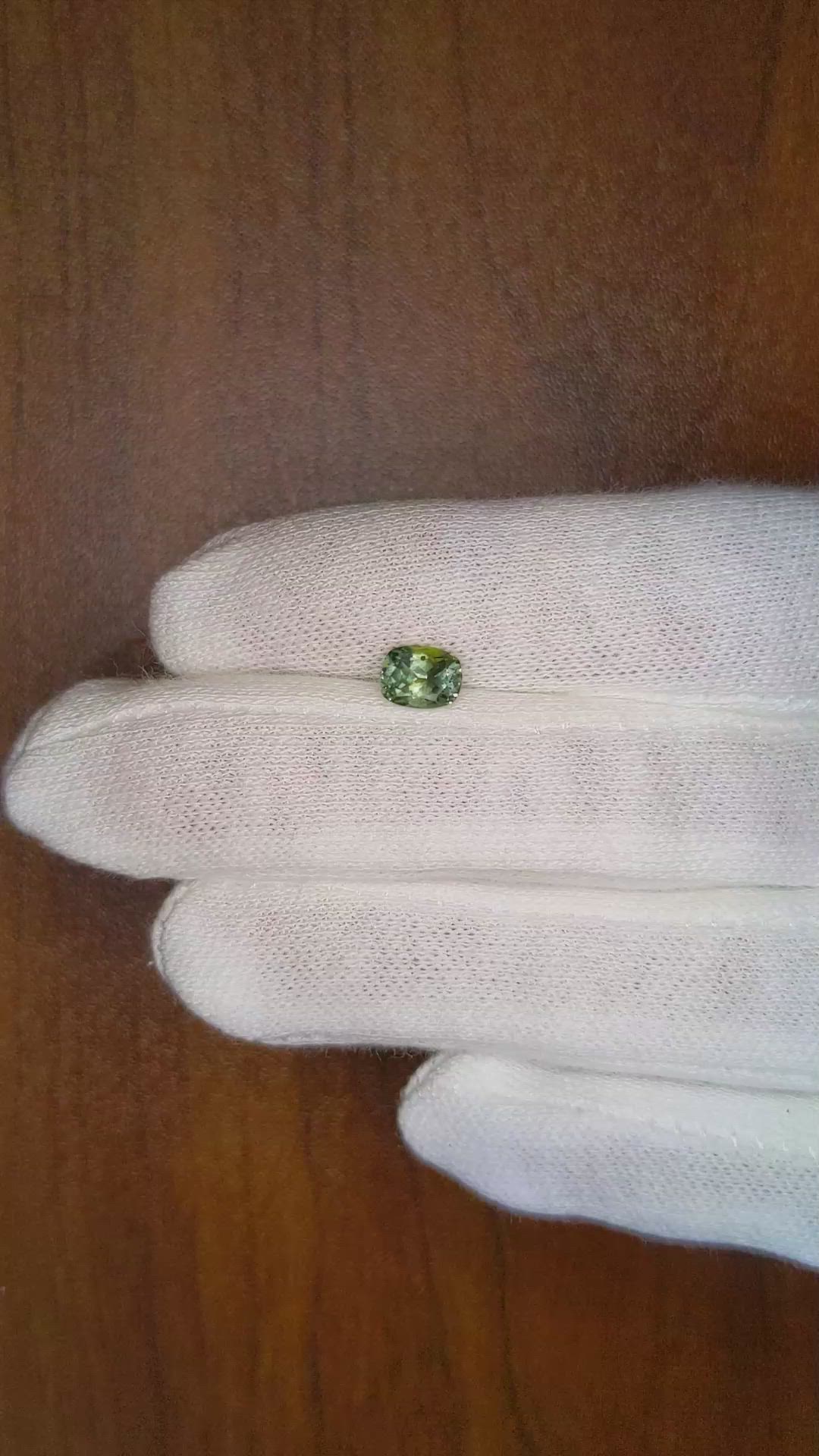 1.19 Ct. Sapphire from Montana Size Video