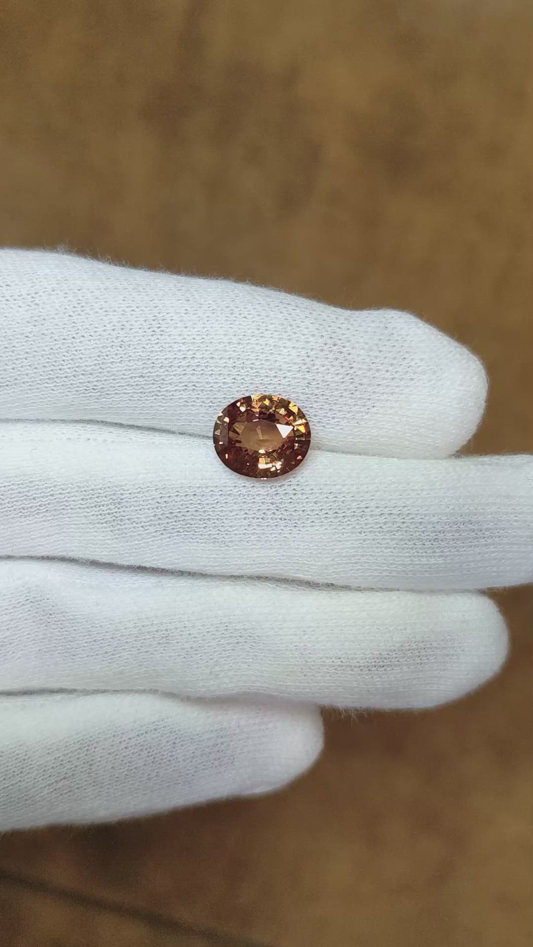 3.11 Ct. Sapphire from Ceylon (Sri Lanka) Size Video