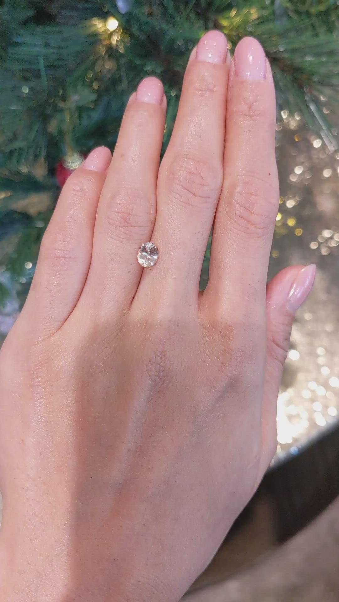 1.13 Ct. Orange Sapphire from Madagascar Size Video