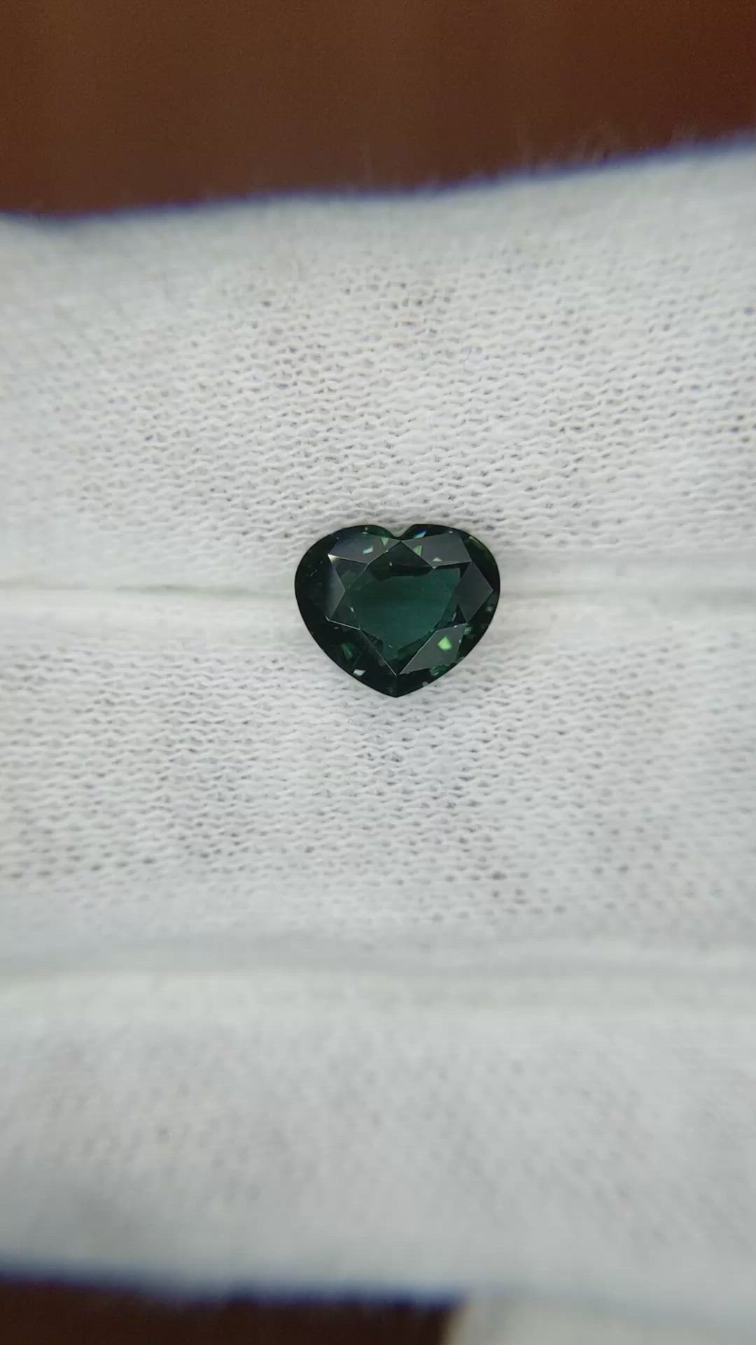1.88 Ct. Bluish Green Sapphire from Ceylon (Sri Lanka) Size Video