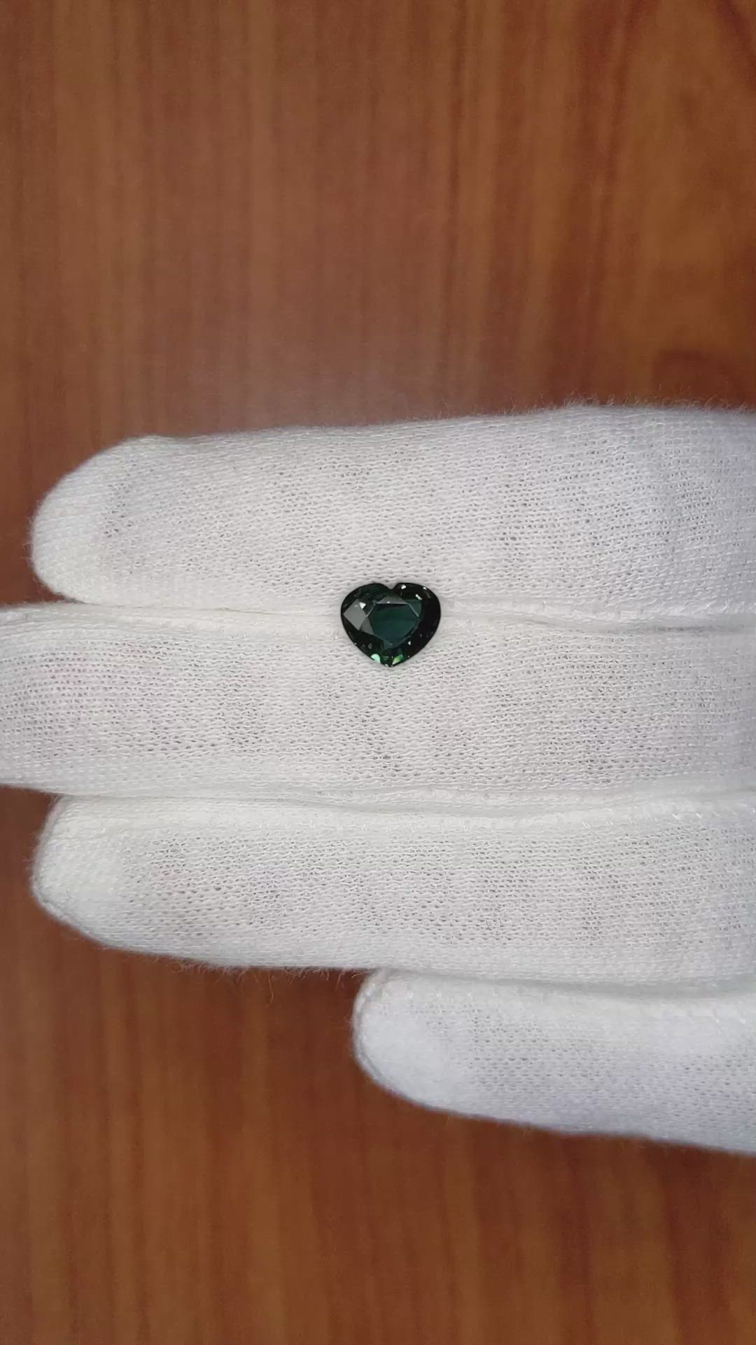 1.88 Ct. Bluish Green Sapphire from Ceylon (Sri Lanka) Size Video