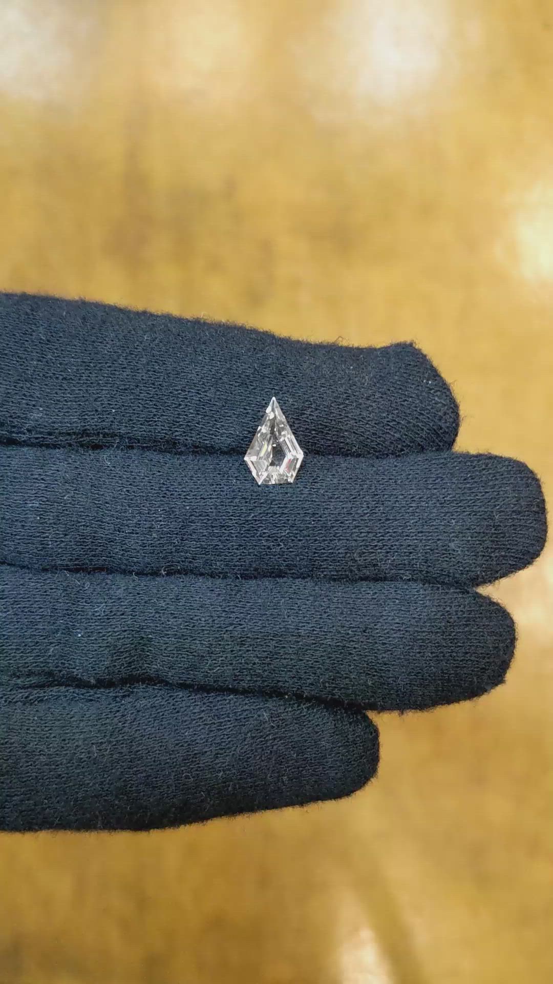 1.21 Ct. Peach Sapphire from Ceylon (Sri Lanka) Size Video