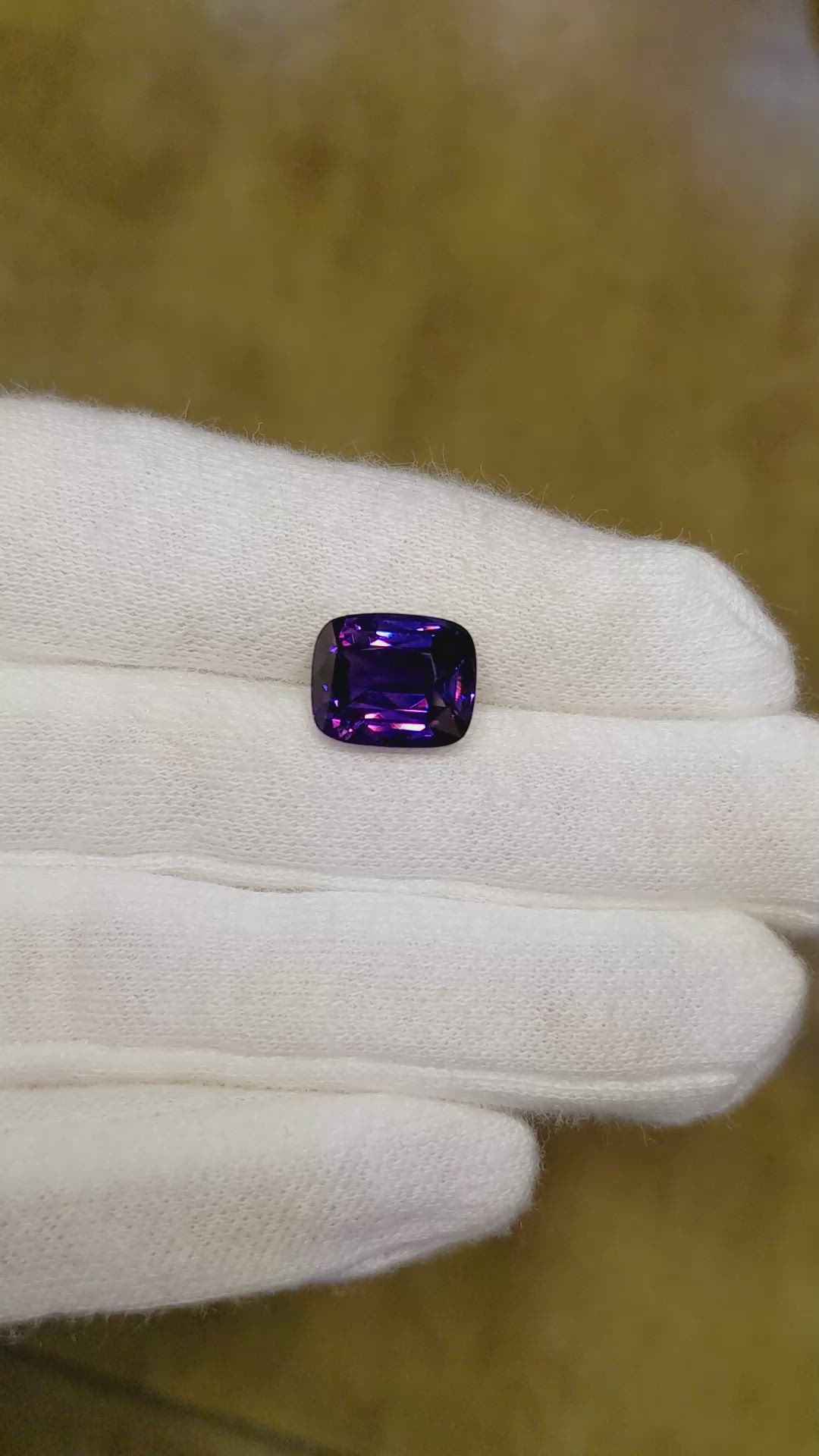 6.27 Ct. Color Change Sapphire from Ceylon (Sri Lanka) Size Video