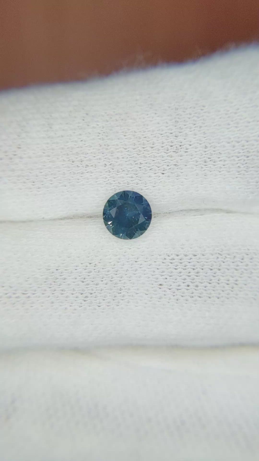 0.78 Ct. Sapphire from Montana Size Video