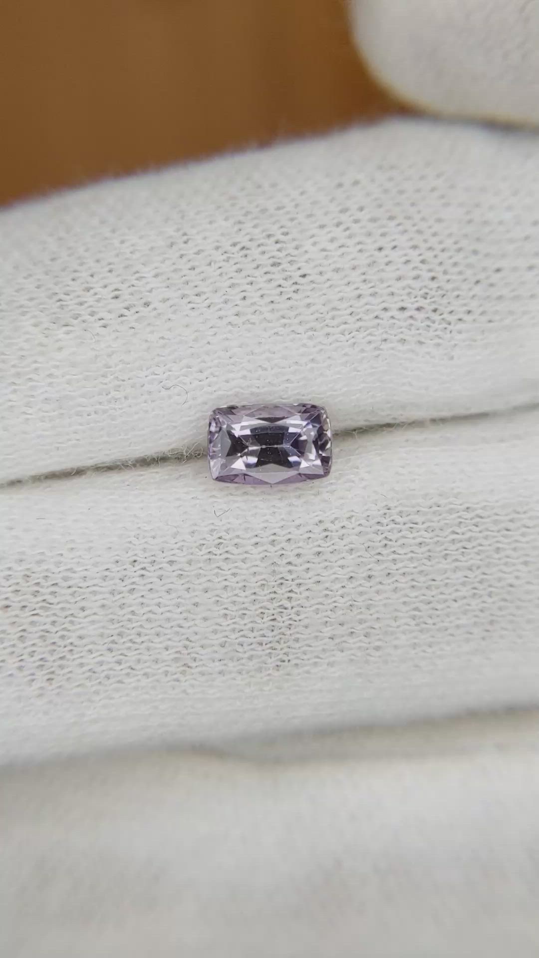 1.30 Ct. Purple Sapphire from Ceylon (Sri Lanka) Size Video