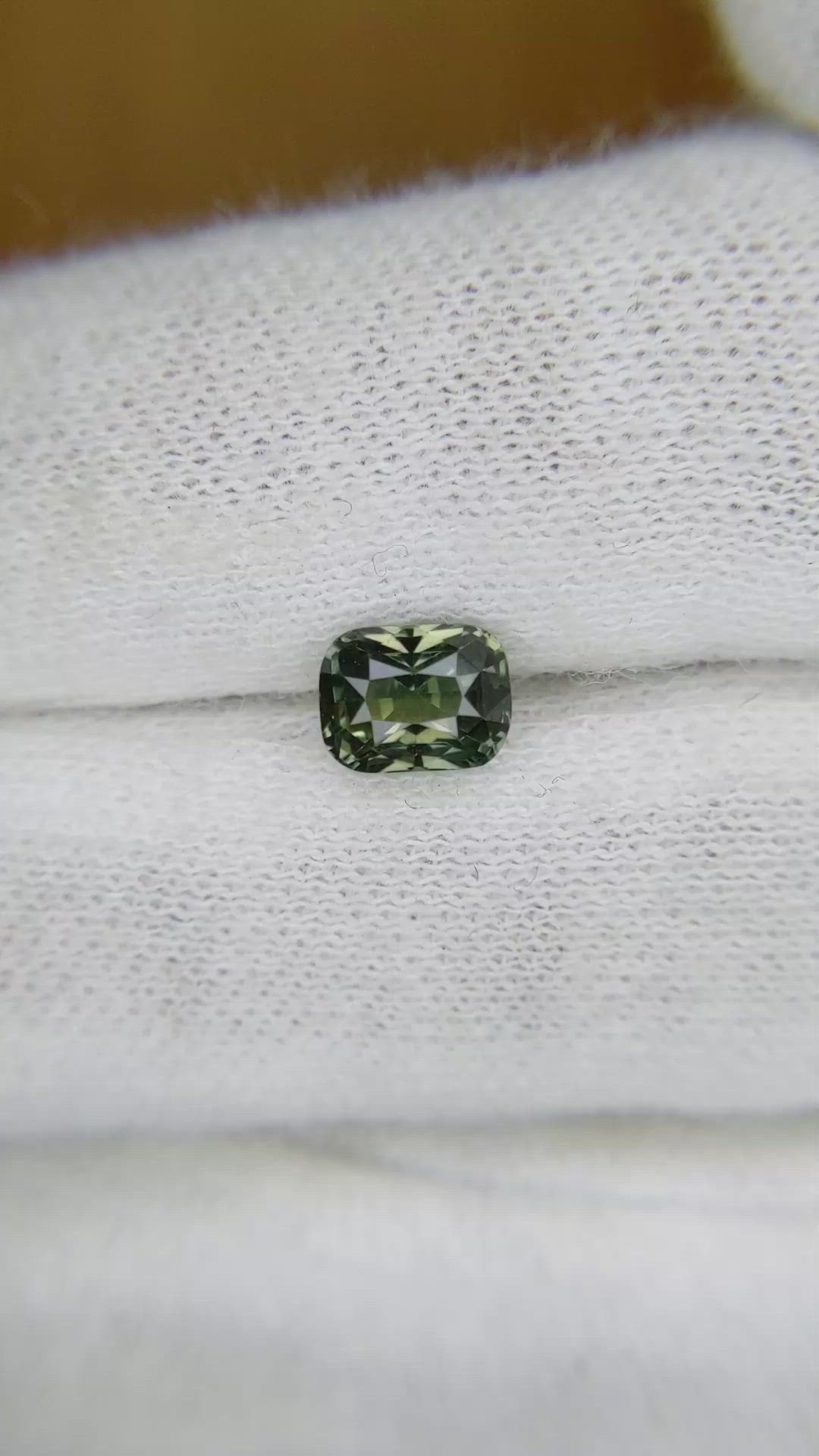1.41 Ct. Color Change Sapphire from Ceylon (Sri Lanka) Size Video