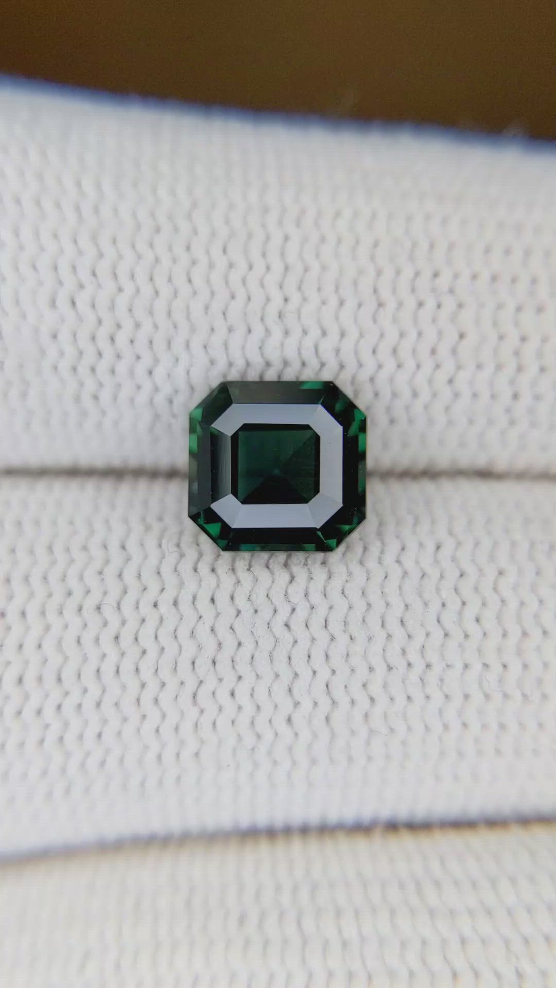 2.11 Ct. Bluish Green Sapphire from Ceylon (Sri Lanka) Size Video