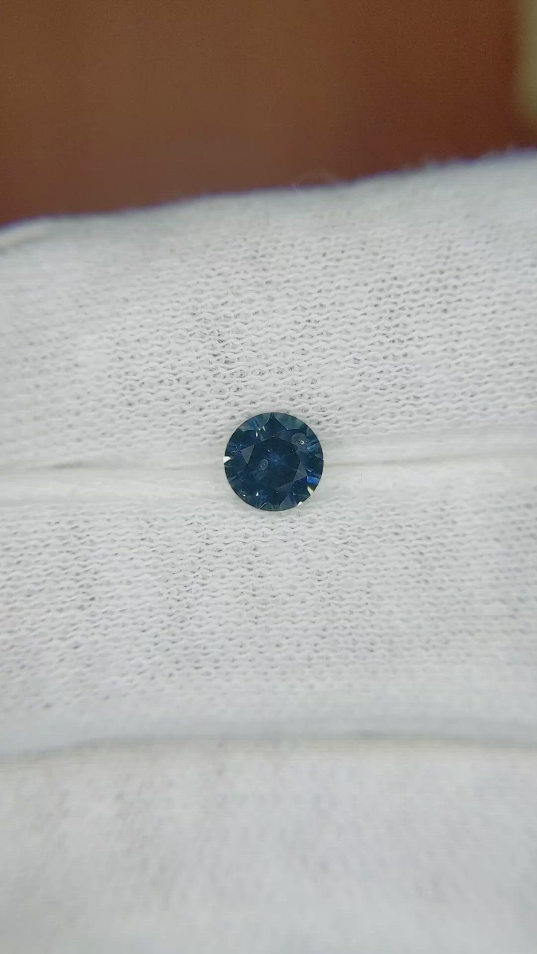 0.74 Ct. Sapphire from Montana Size Video