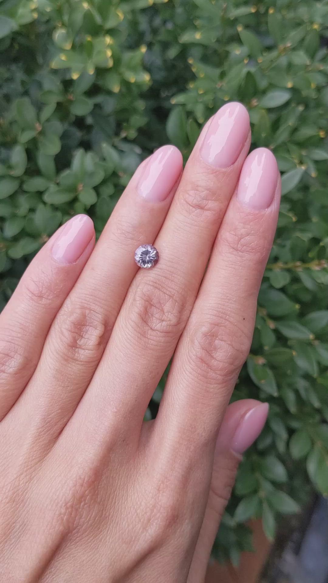 1.10 Ct. Brown Sapphire from Montana Size Video