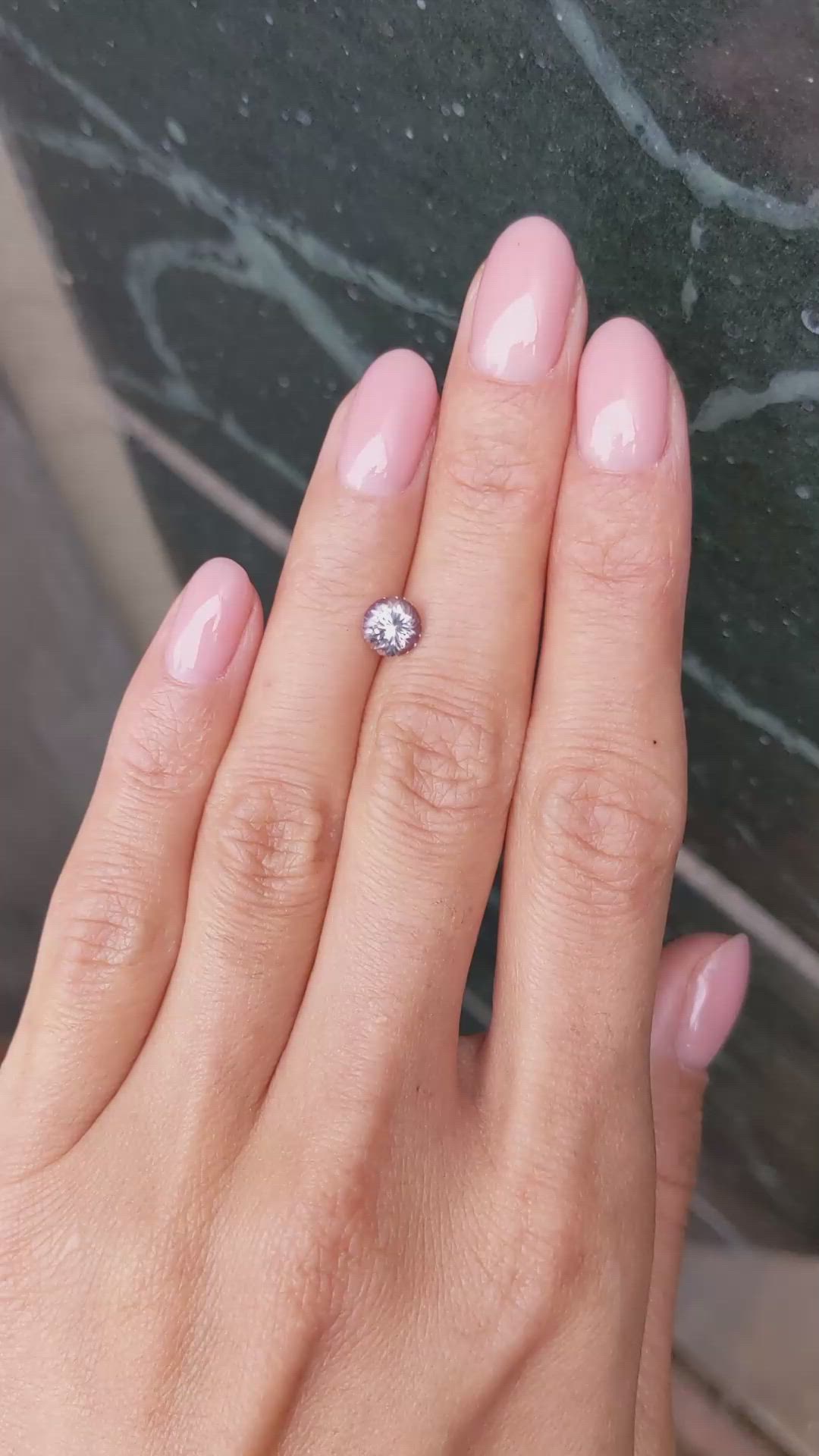 1.10 Ct. Brown Sapphire from Montana Size Video