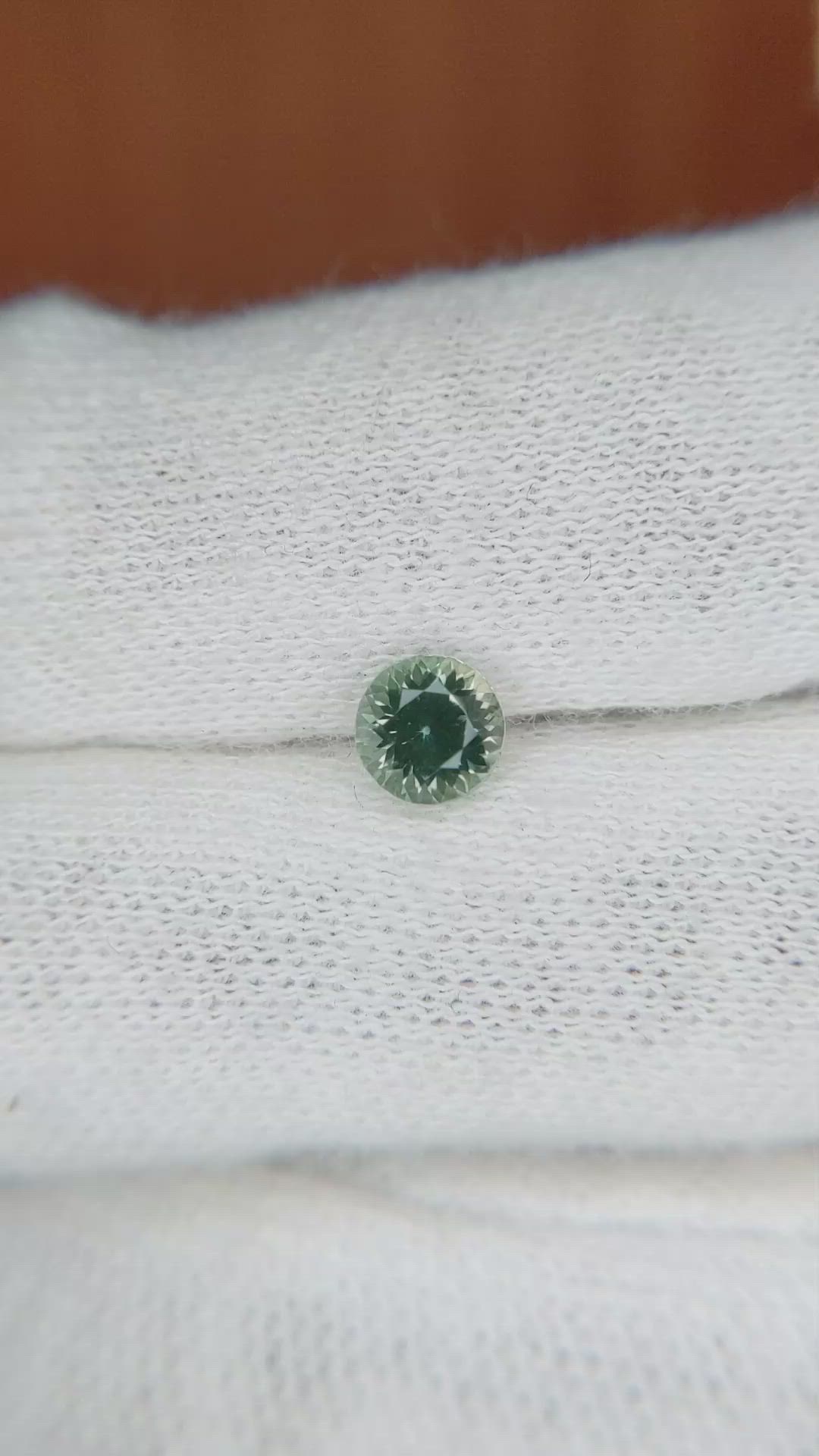 0.71 Ct. Sapphire from Montana Size Video
