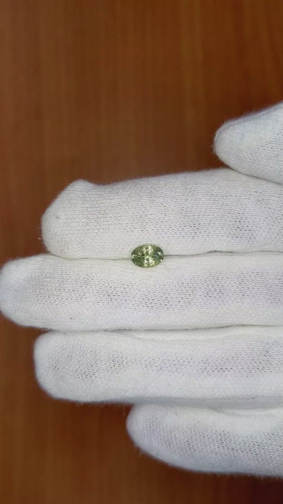 0.79 Ct. Sapphire from Montana Size Video