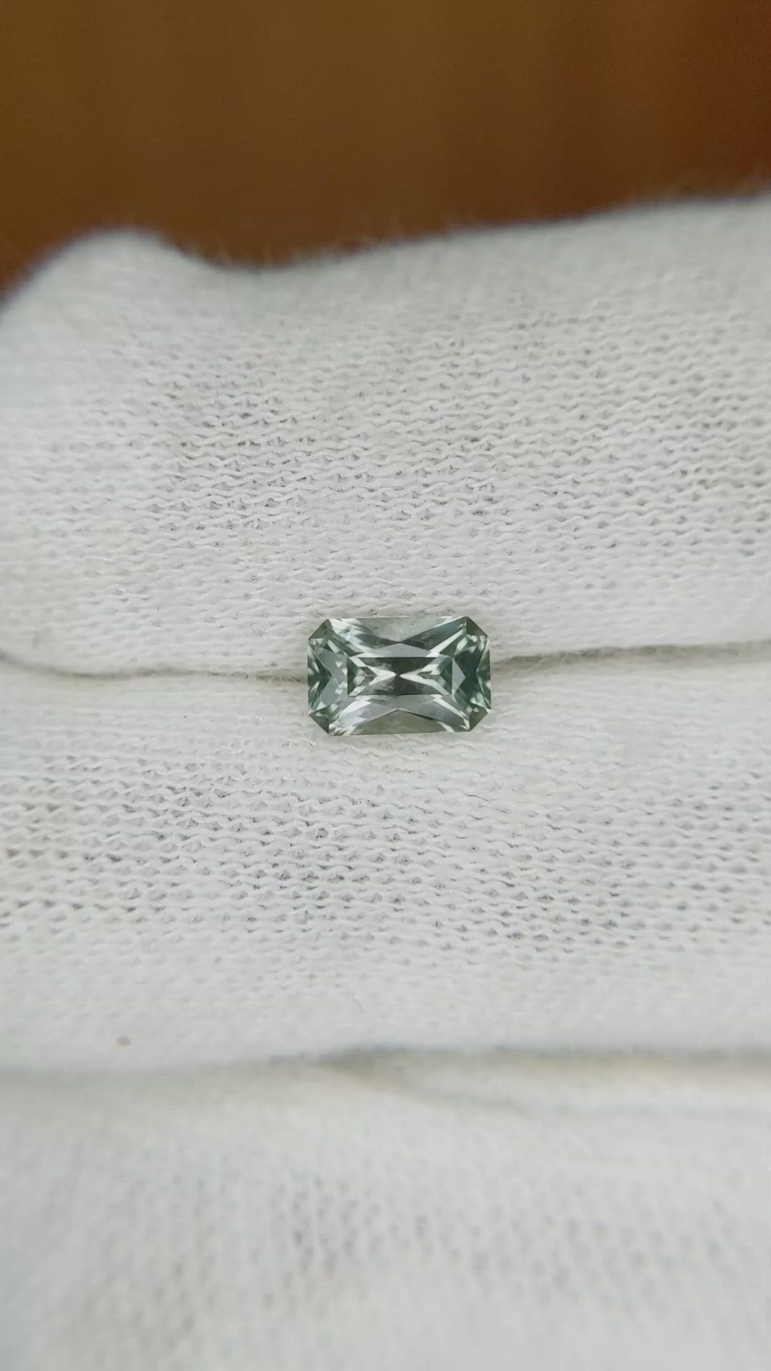0.89 Ct. Sapphire from Montana Size Video