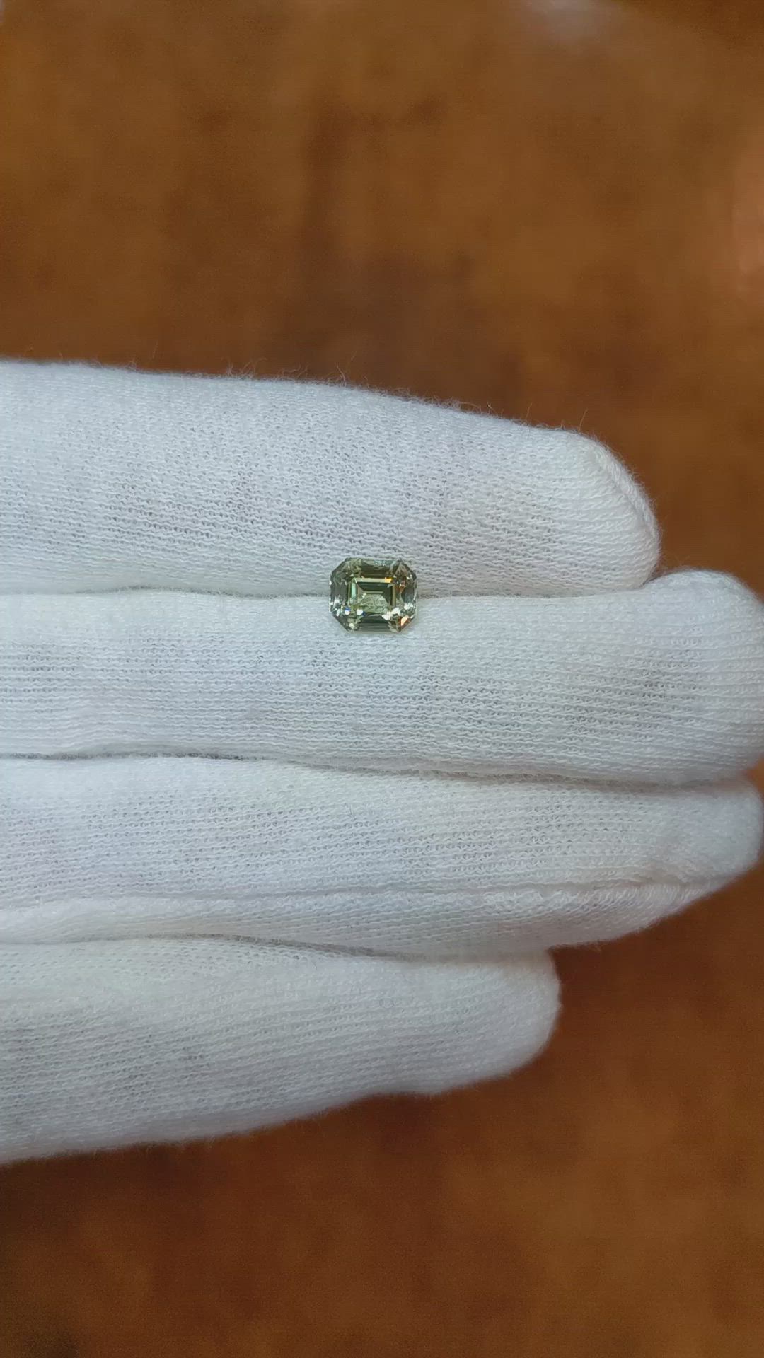 1.31 Ct. Sapphire from Montana Size Video