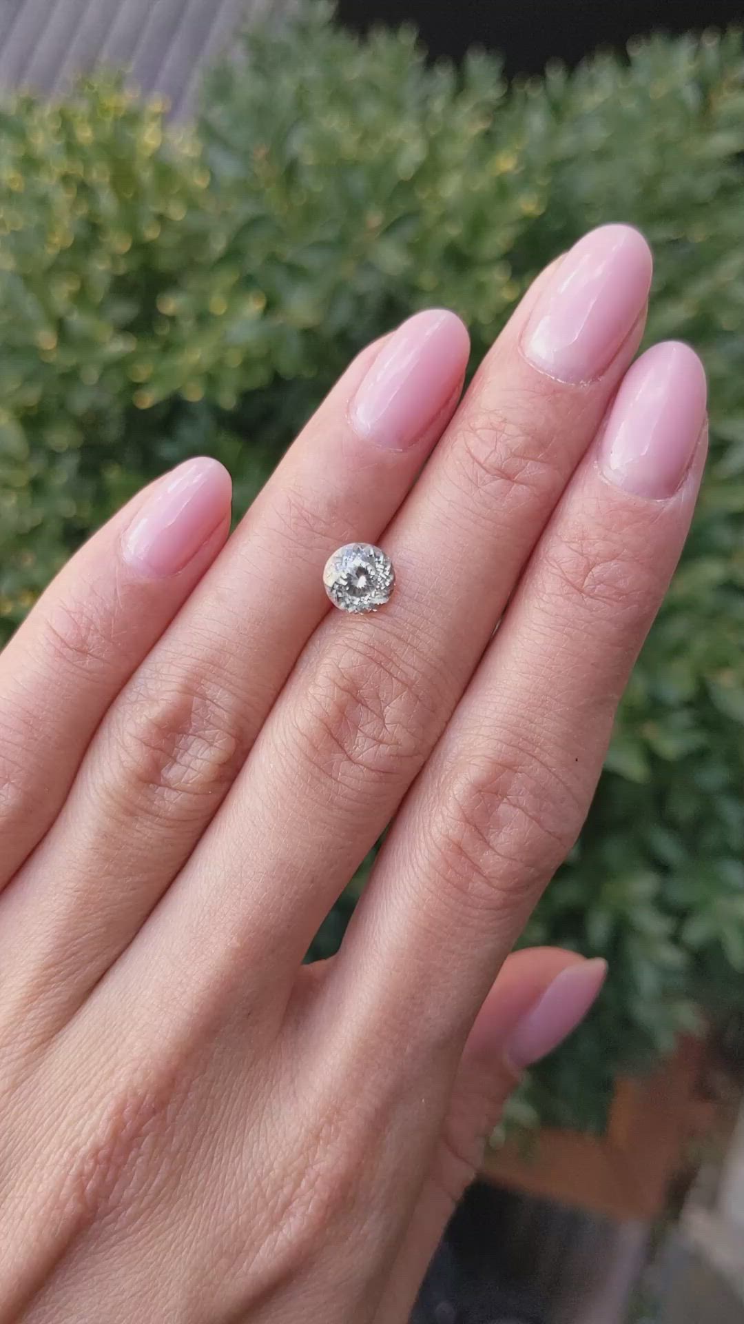 1.93 Ct. Greenish Yellow Sapphire from Montana Size Video