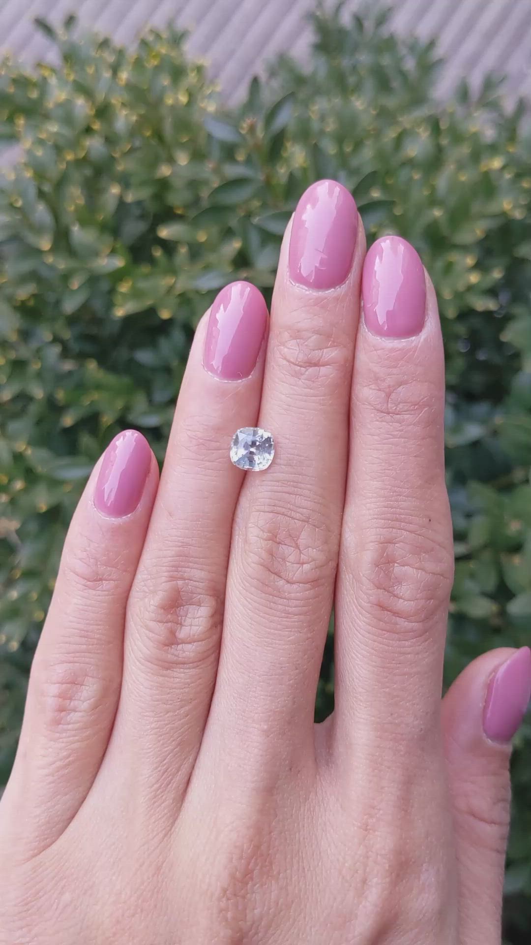 1.79 Ct. Green Sapphire from Montana Size Video