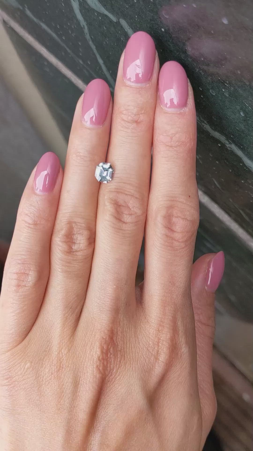 1.10 Ct. Green Sapphire from Montana Size Video