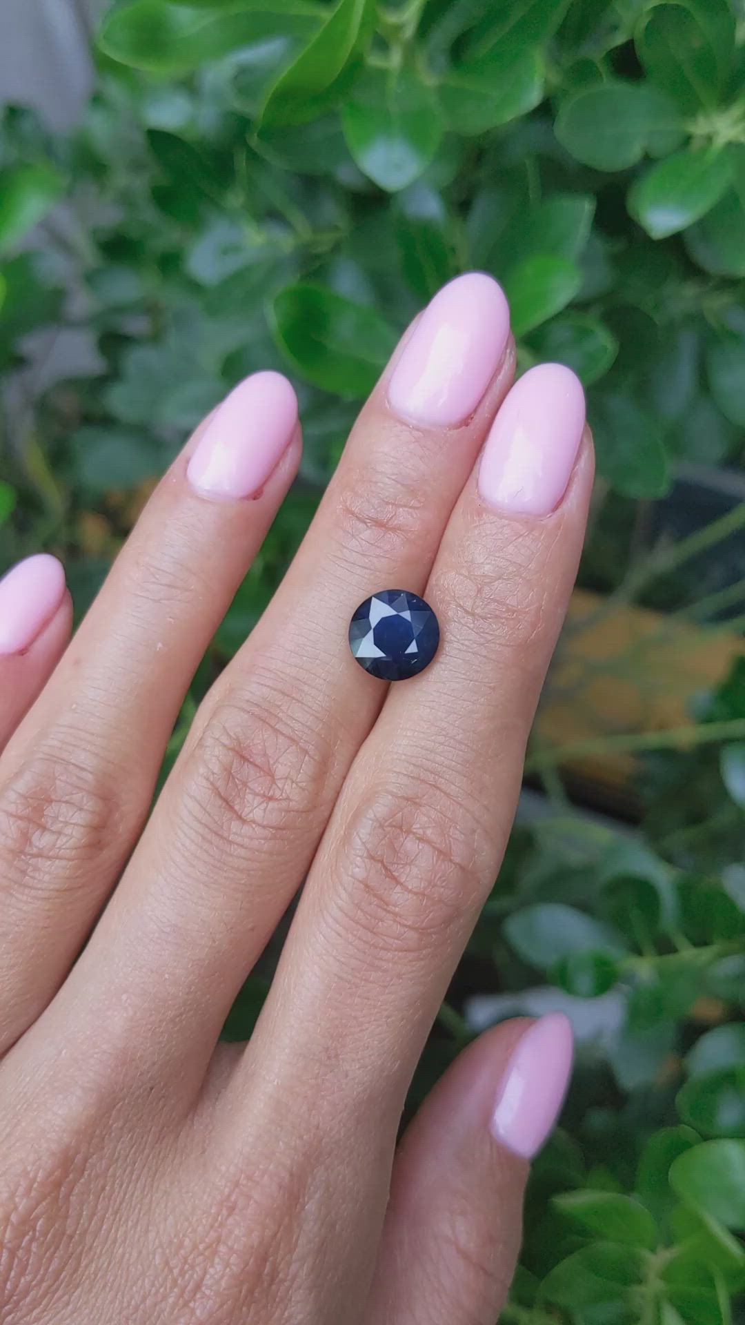 4.02 Ct. Greenish Blue Sapphire from Nigeria Size Video