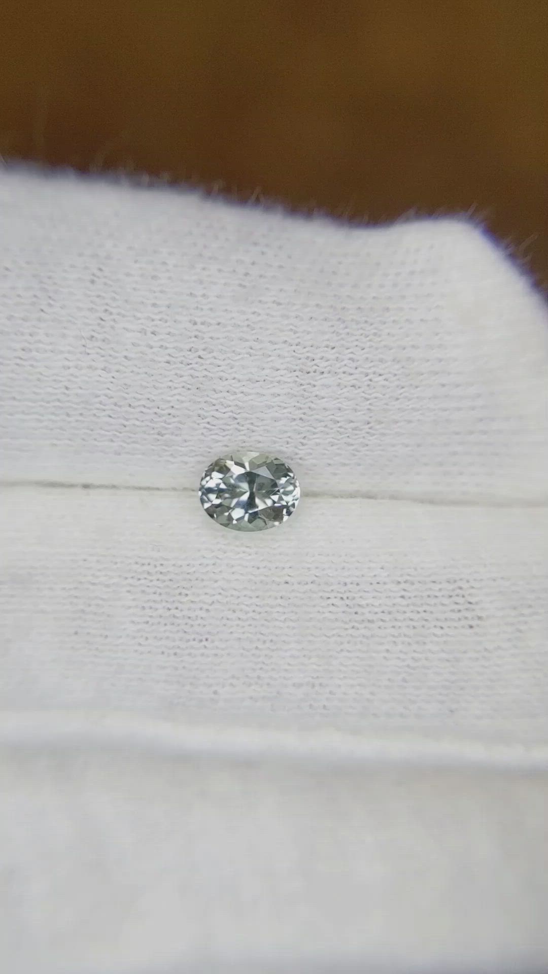 0.61 Ct. Sapphire from Montana Size Video