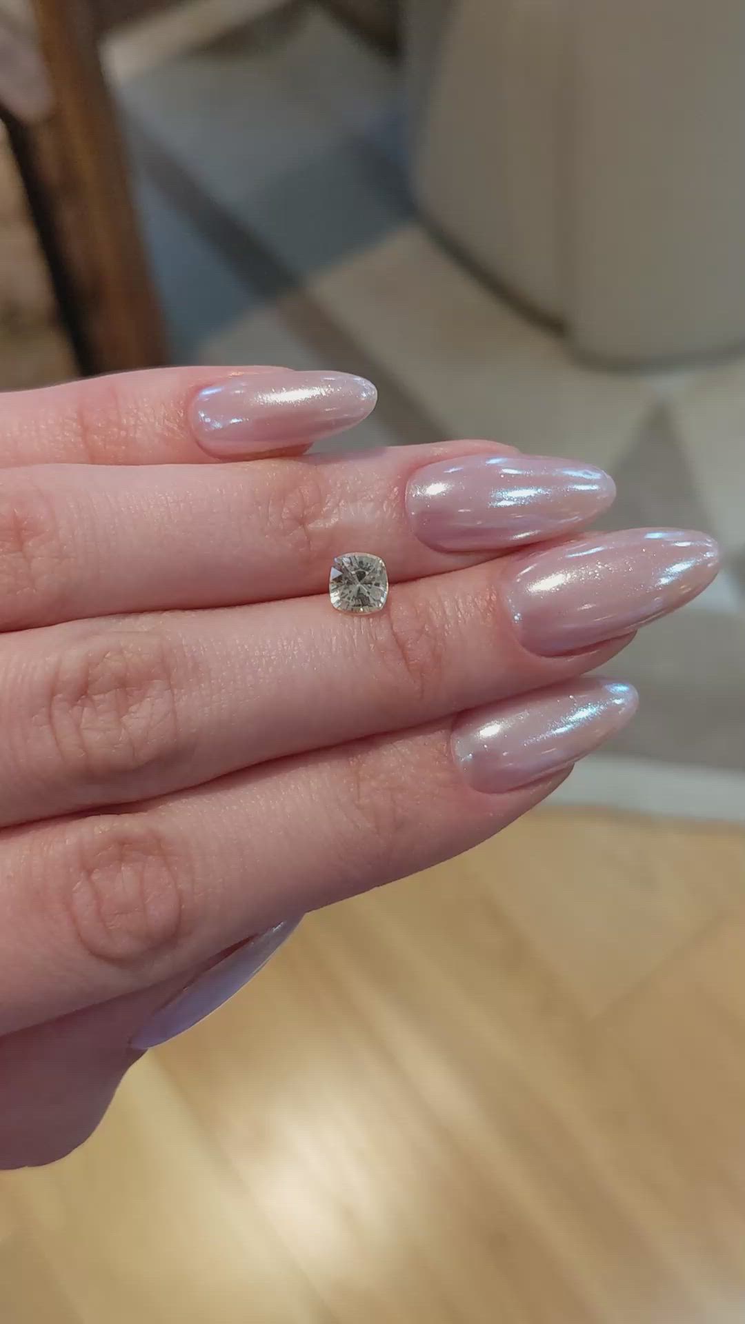 1.26 Ct. Yellow Sapphire from Ceylon (Sri Lanka) Size Video