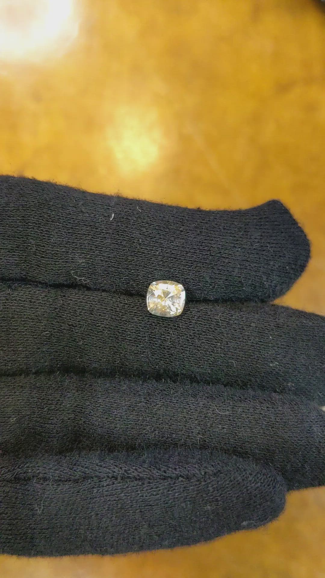 1.27 Ct. Yellow Sapphire from Ceylon (Sri Lanka) Size Video