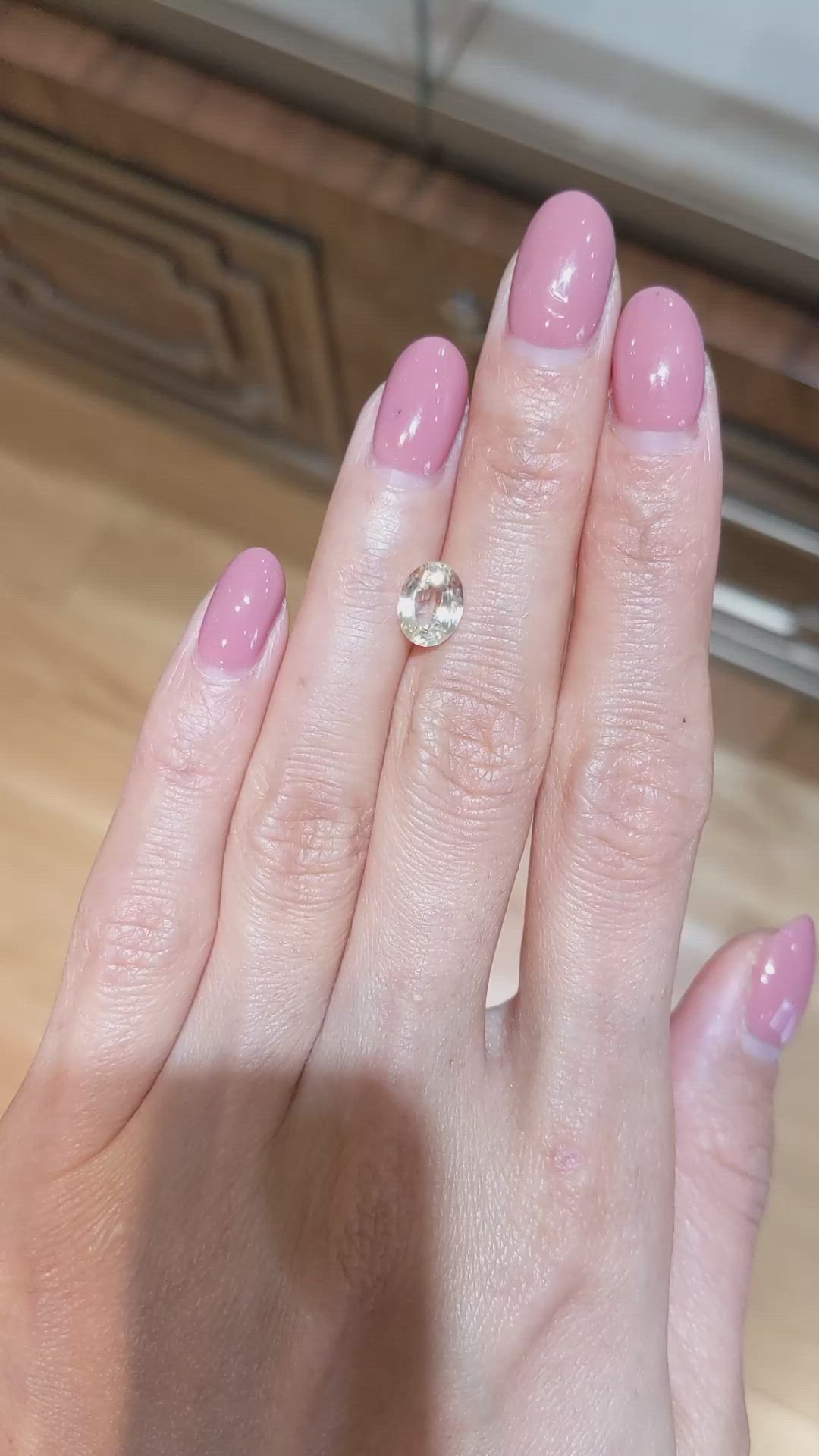 1.80 Ct. Yellow Sapphire from Ceylon (Sri Lanka) Size Video