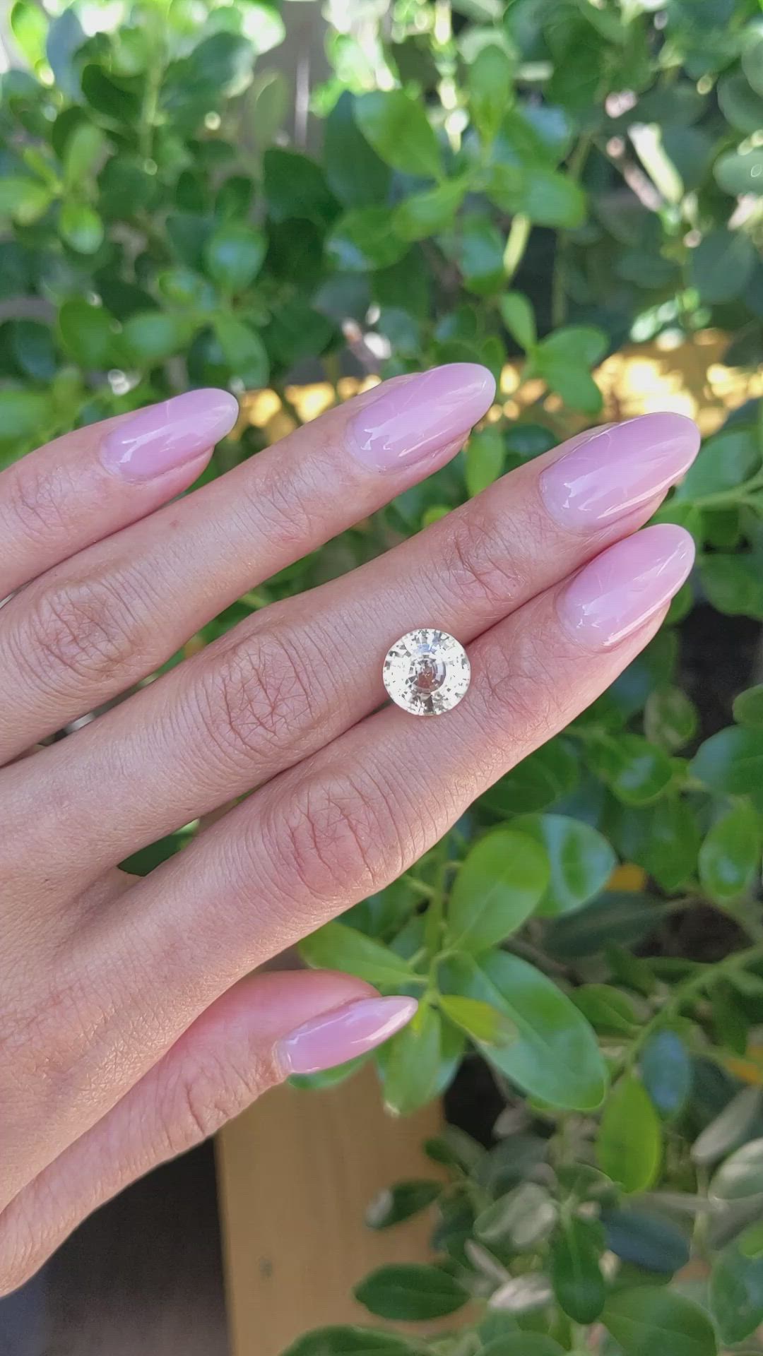 4.31 Ct. Yellow Sapphire from Ceylon (Sri Lanka) Size Video