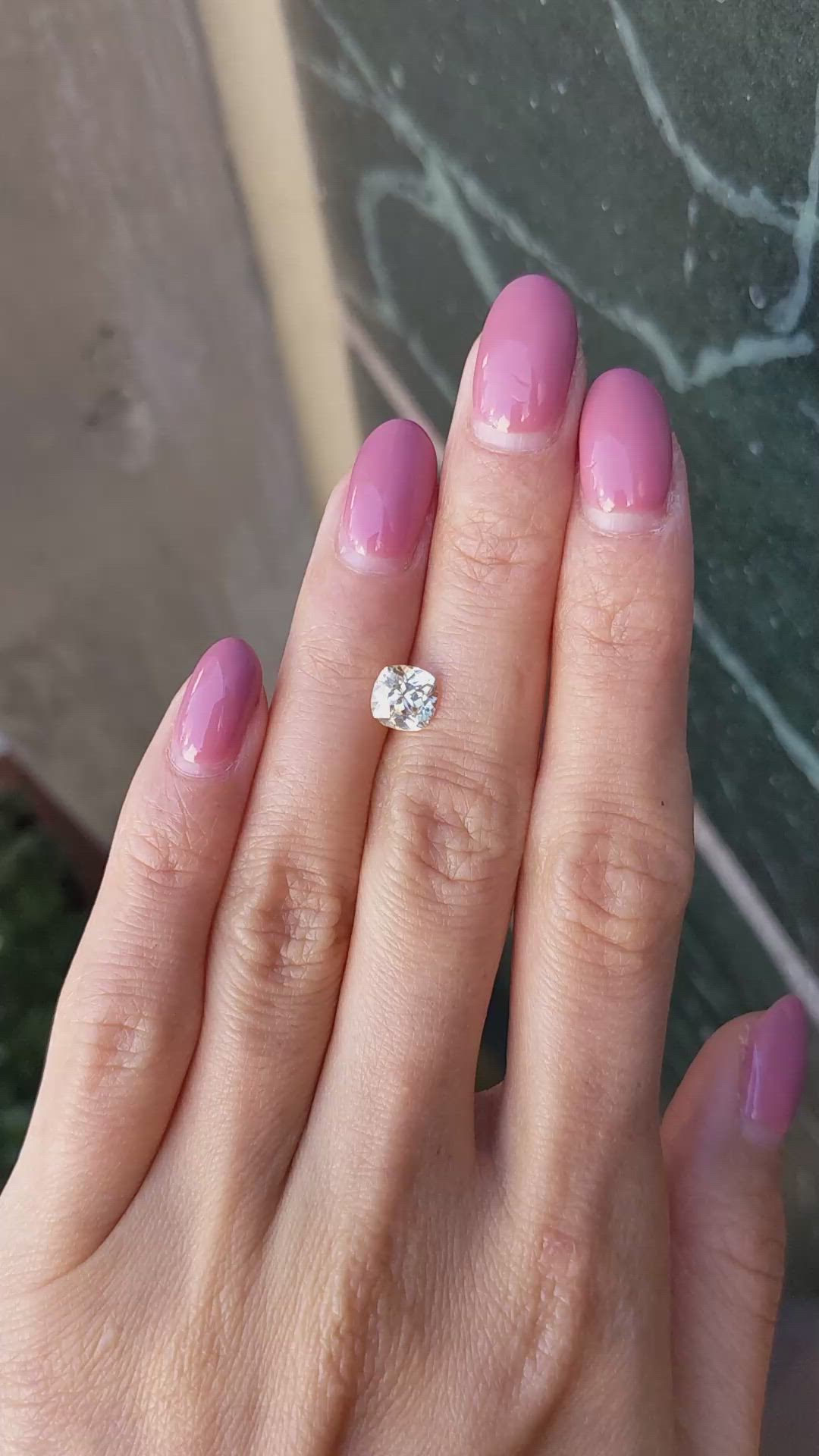 1.37 Ct. Yellow Sapphire from Ceylon (Sri Lanka) Size Video